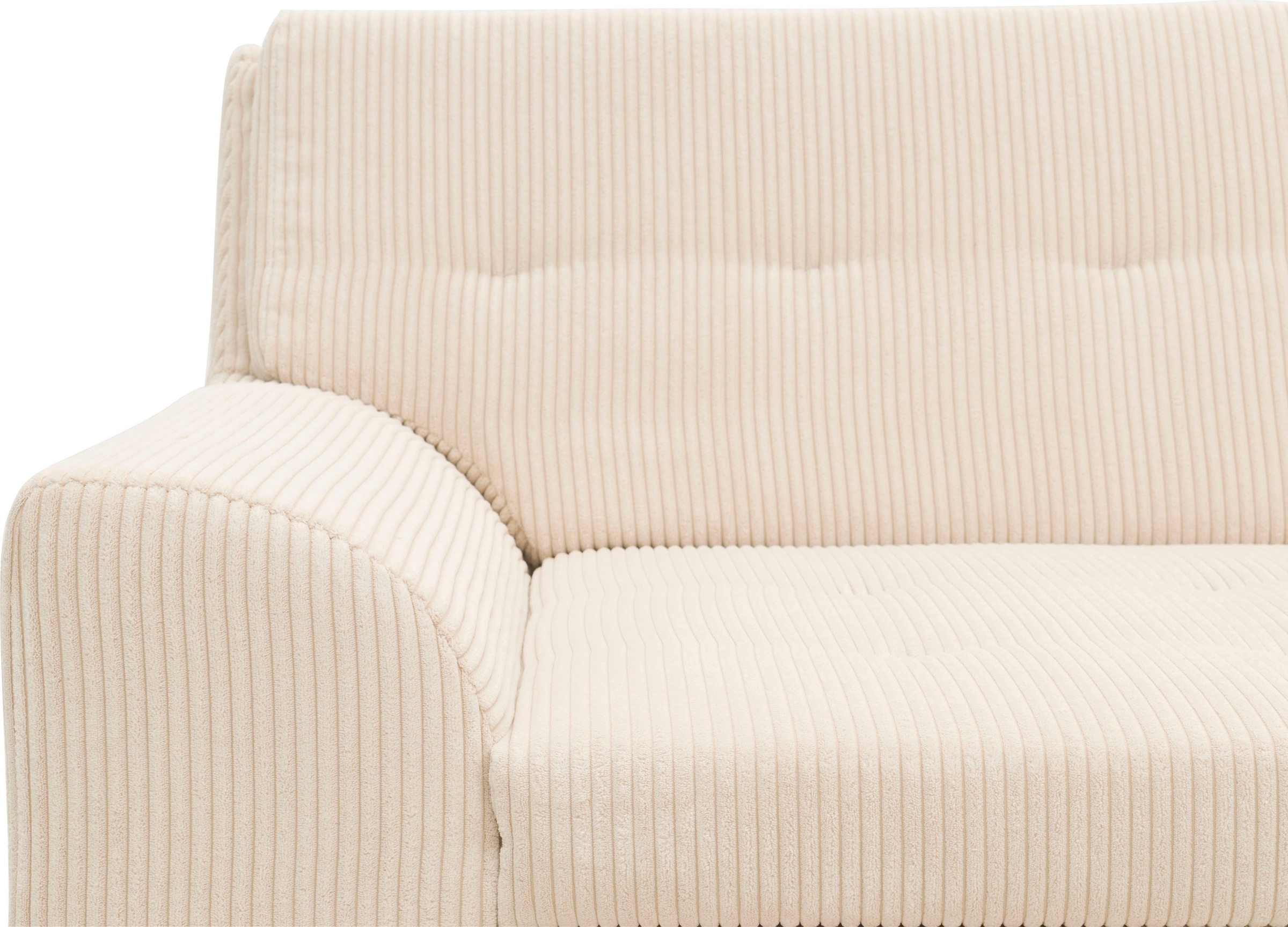 DOMO collection Ecksofa Treviso, wahlweise mit Bettfunktion, incl. Zierkissen