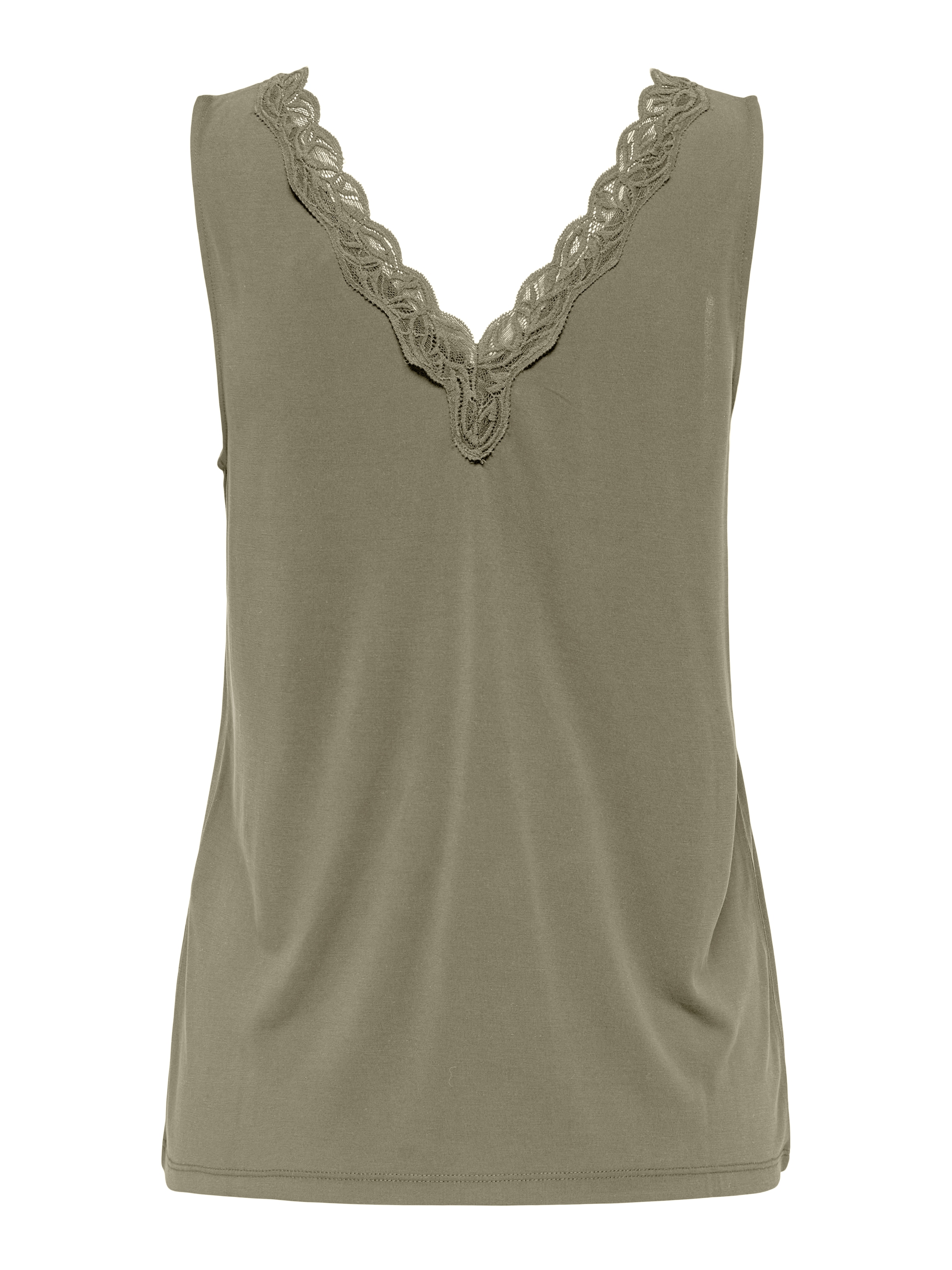 ONLY Spitzentop »ONLFREE LIFE S/L V-NECK LACE MIX TOP JRS«
