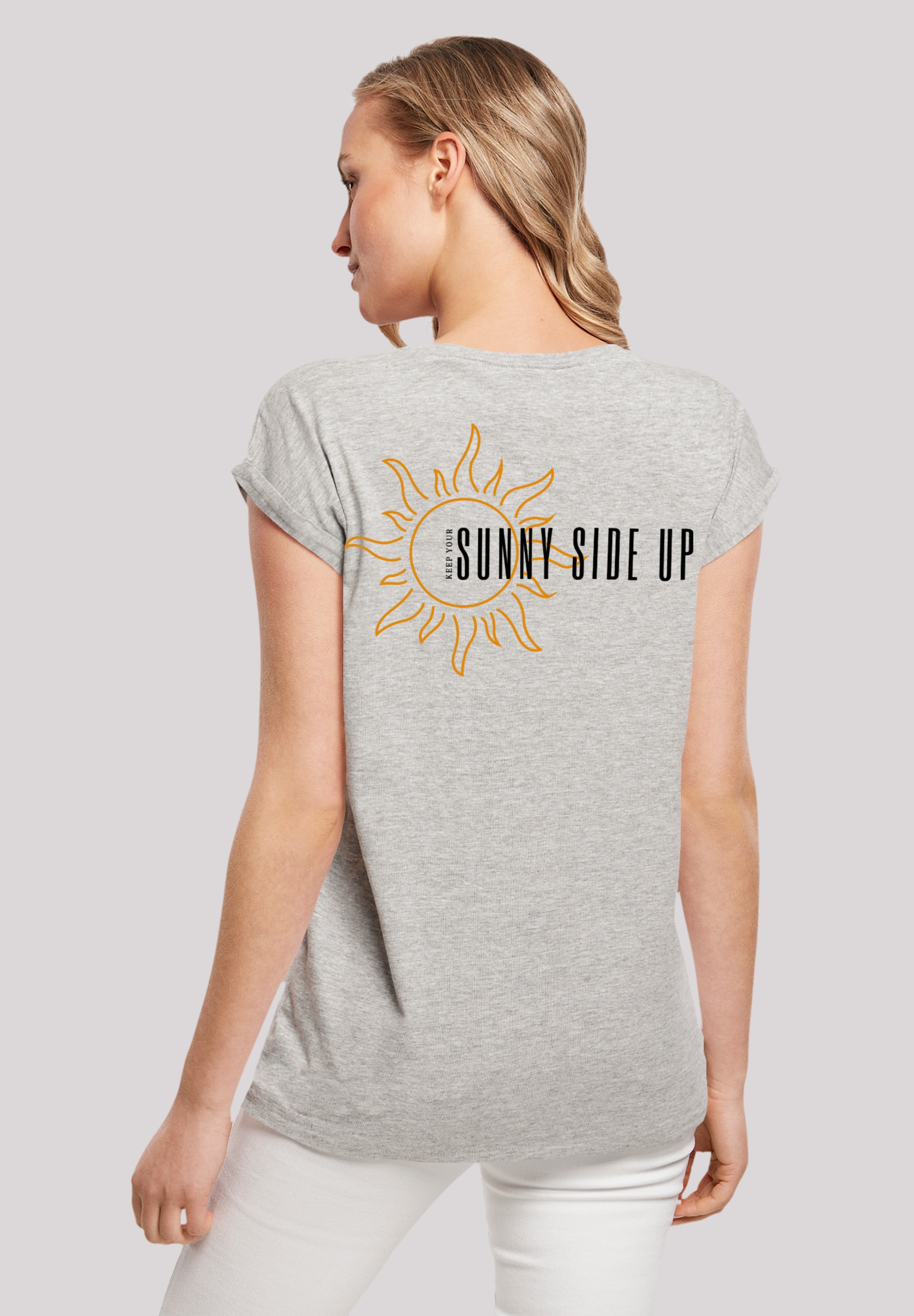 F4NT4STIC T-Shirt »Sunny side up« Print