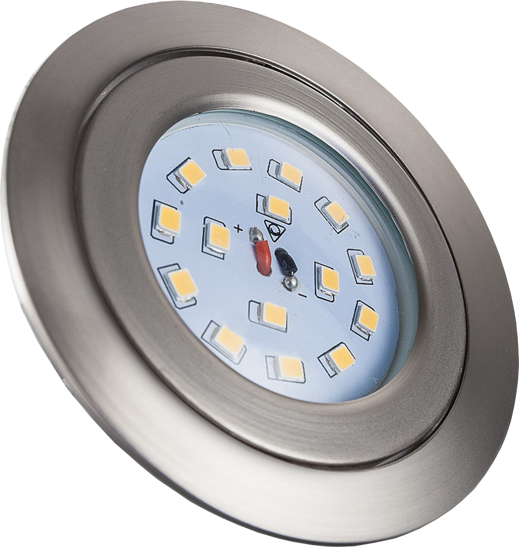 B.K.Licht LED Einbauleuchte »Mano«, 6er-Set. LED fest integriert, Leuchtenkopf schwenkbar, Schutzart IP23
