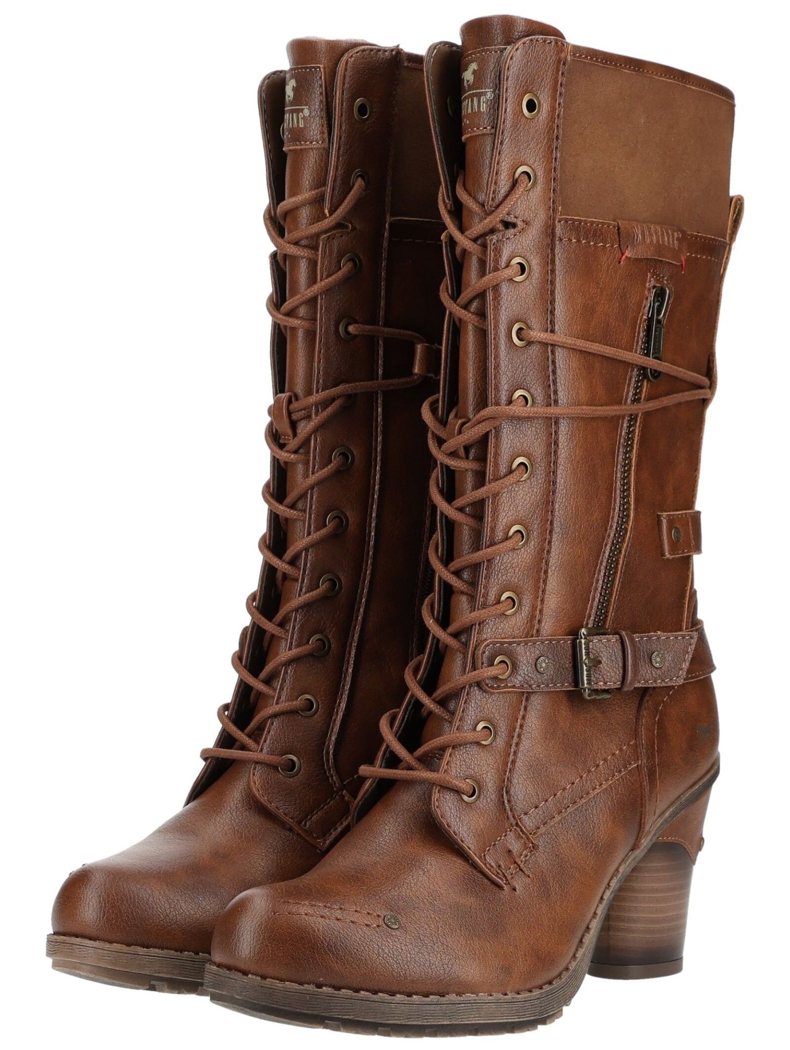 Mustang Shoes High-Heel-Stiefel »Mustang Shoes Stiefel Lederimitat«