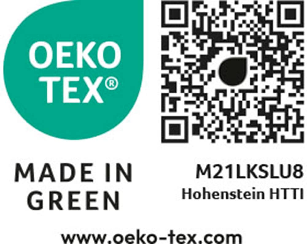 Janine Wendebettwäsche »J. D. 87054«, aus 100% Baumwolle, in Mako Satin Qualität, in 135x200 cm, 155x220 cm, 200x200 cm und weiteren Größen, mit Marken-Reißverschluss, pflegeleicht, STANDARD 100 by OEKO-TEX® und Made in Green zertifiziert