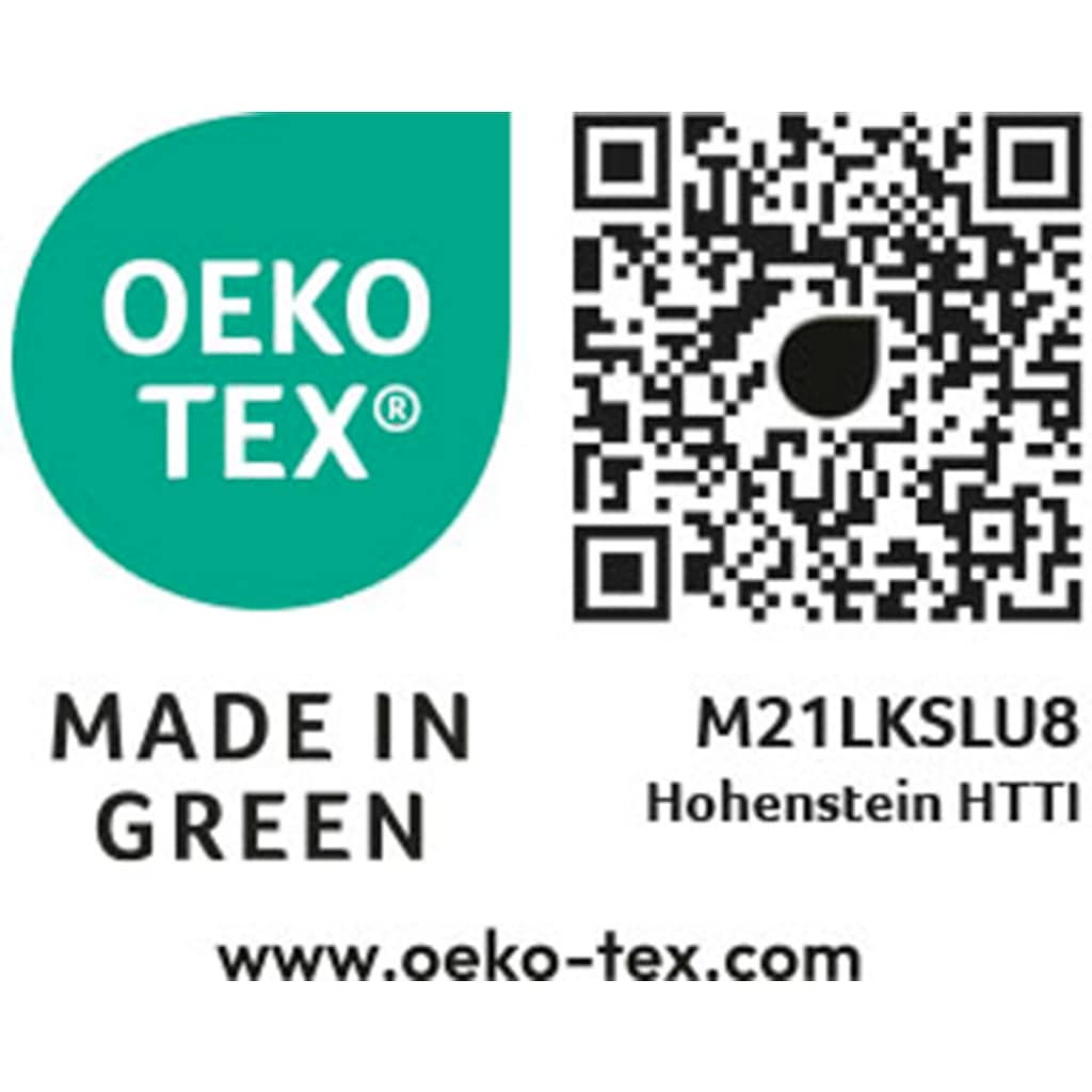 Janine Bettwäsche »J. D. 87065«, in hochwertiger Mako Satin Qualität aus 100% Baumwolle, Bett- und Kopfkissenbezug mit Reißverschluss, pflegeleicht, STANDARD 100 by OEKO-TEX® zertifiziert