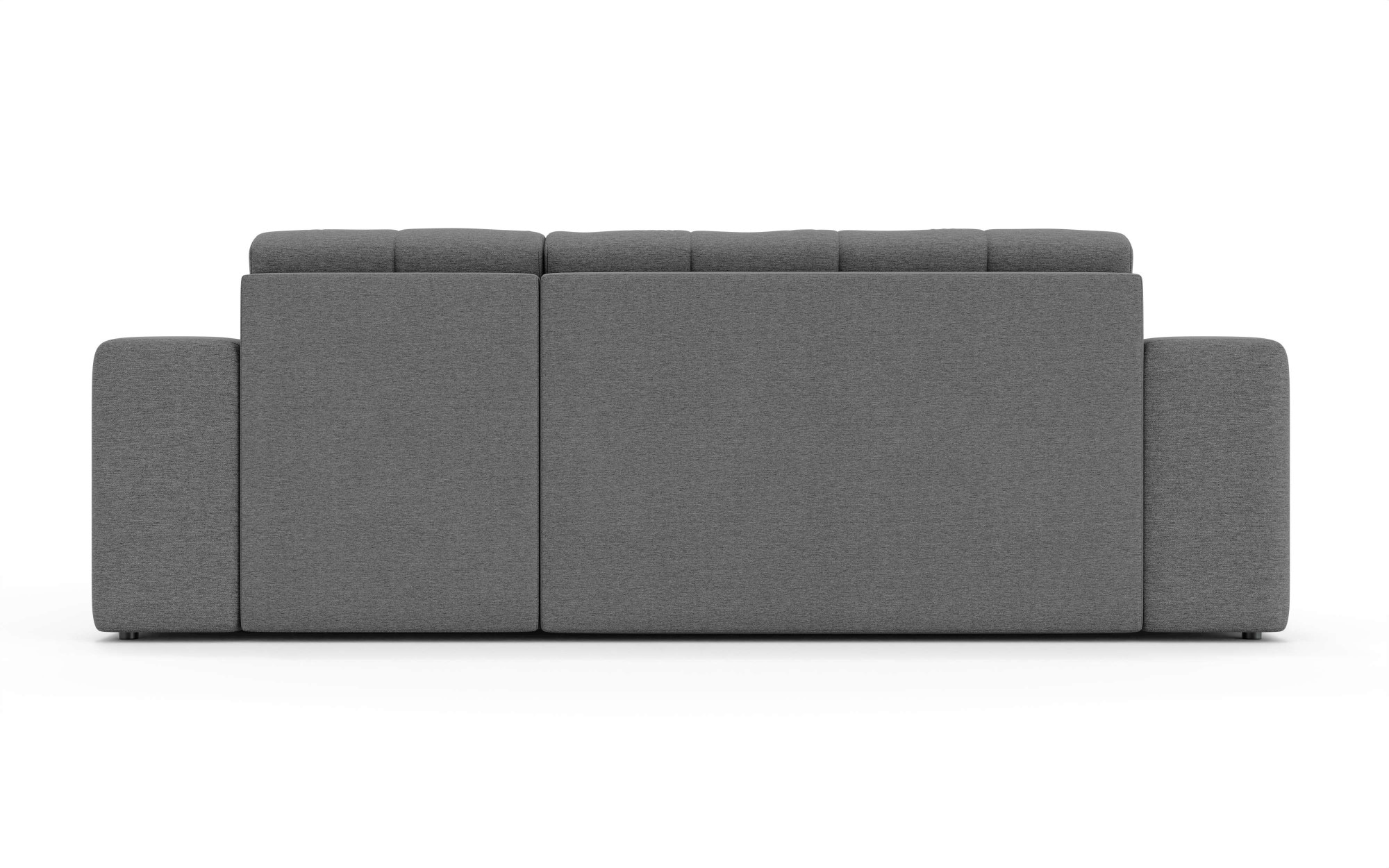 INOSIGN Ecksofa »CASSY L-Form, Schlafsofa mit Bettkasten, Maße B/T/H: 245/165/88 cm«, mit 2 Rückenkissen, Recamiere rechts oder links bestellbar