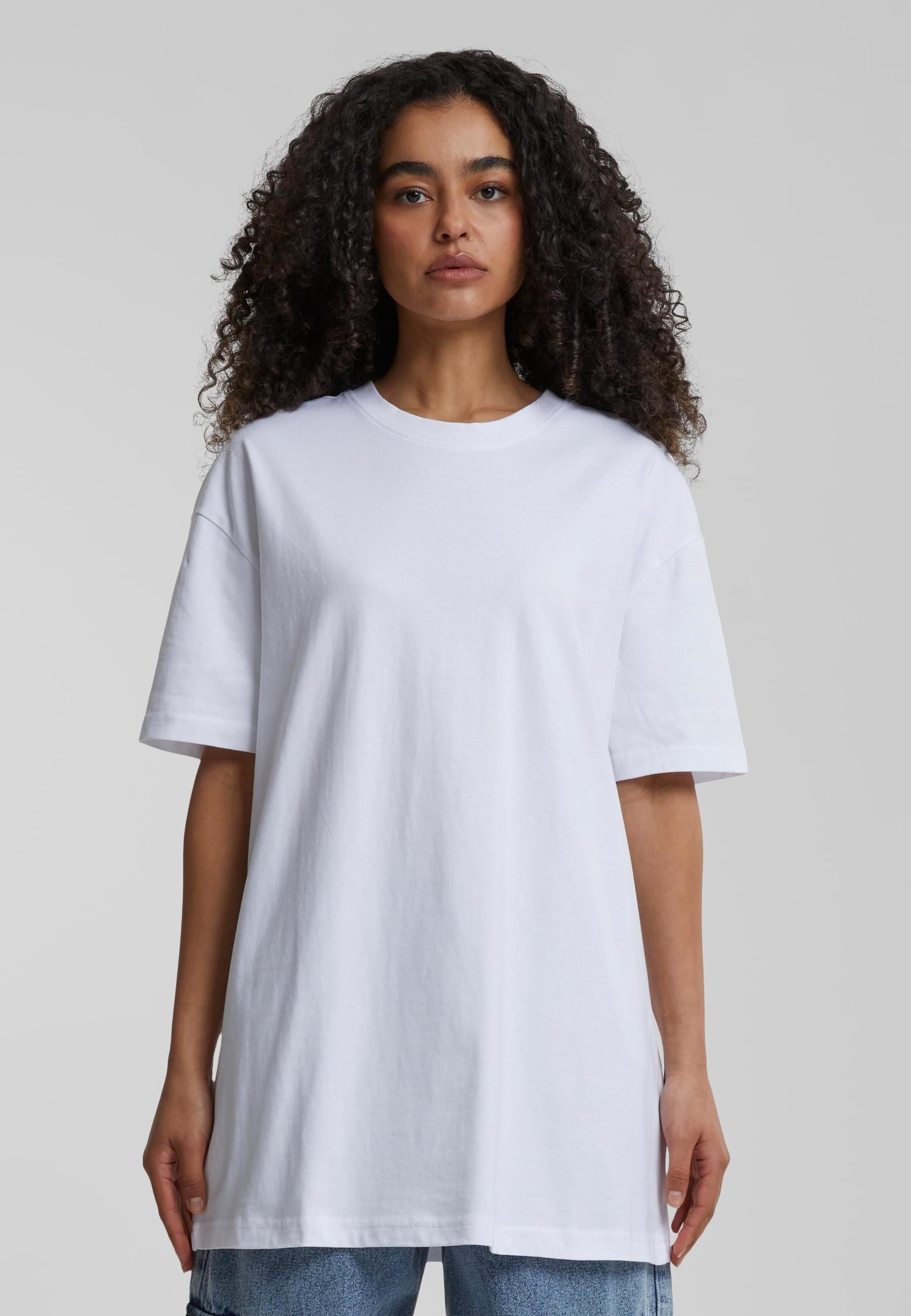 URBAN CLASSICS T-Shirt »Urban Classics Damen Ladies Oversized Boyfriend Tee«, (1 tlg.)