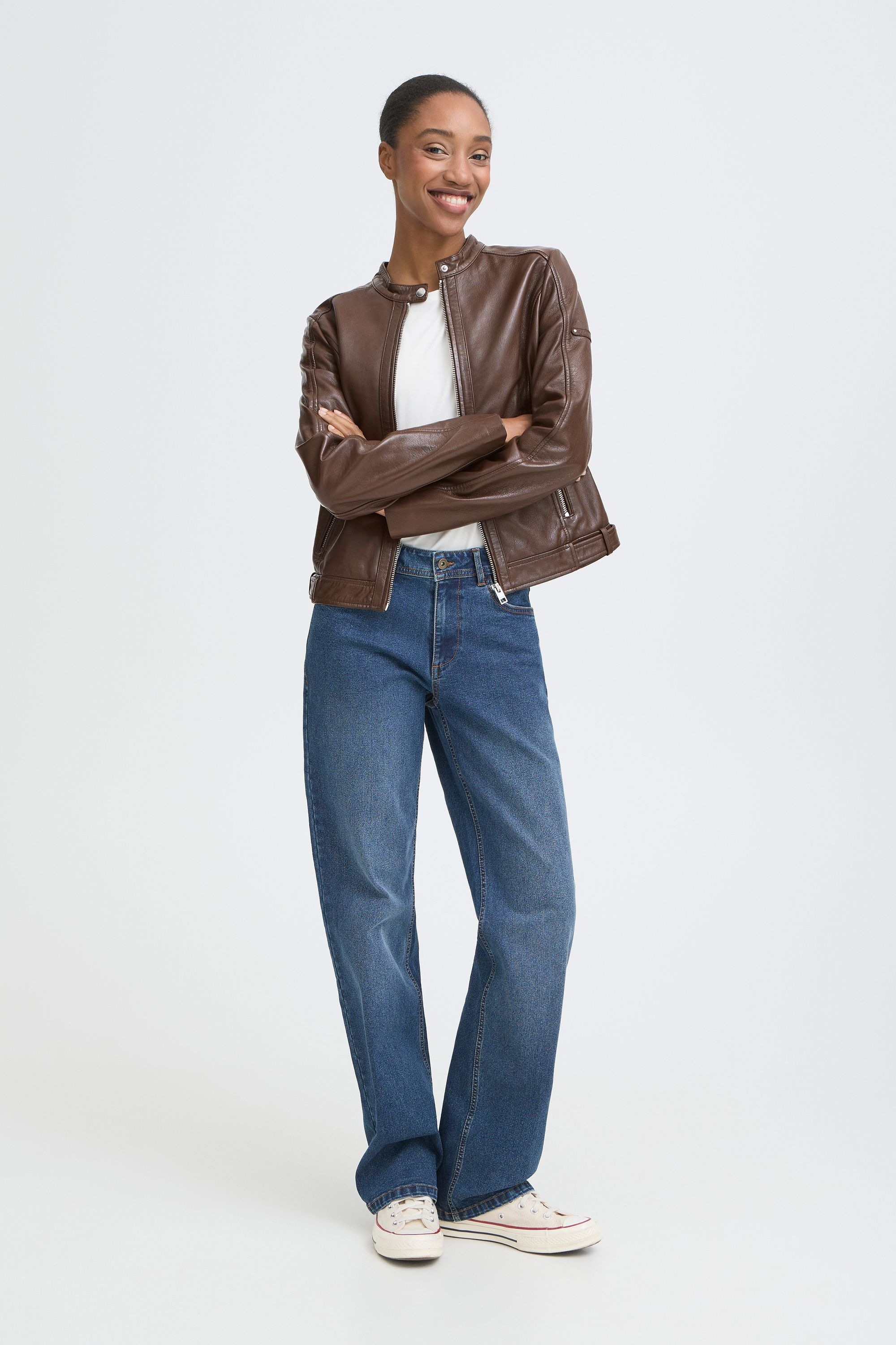 OXMO Lederjacke "Lederjacke OXDenise" günstig online kaufen