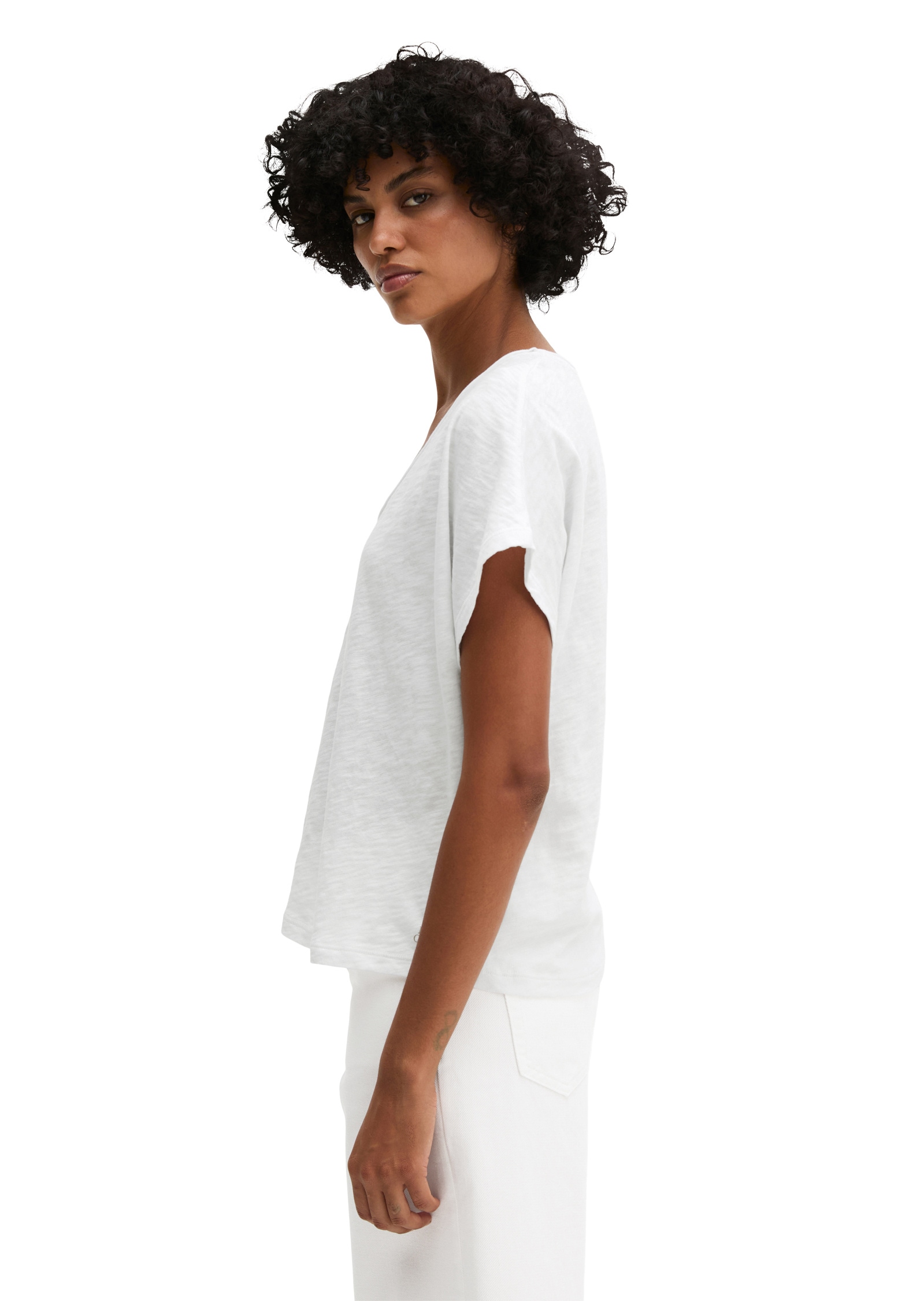Marc O'Polo T-Shirt »aus Slub-Jersey«