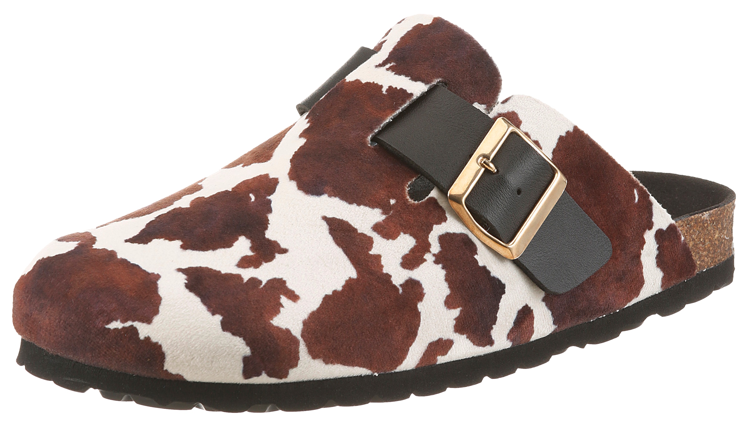 Aniston SHOES Clog  Hausschuh, Schlupfschuh mit verstellbarer Schnalle - NEUE KOLLEKTION
