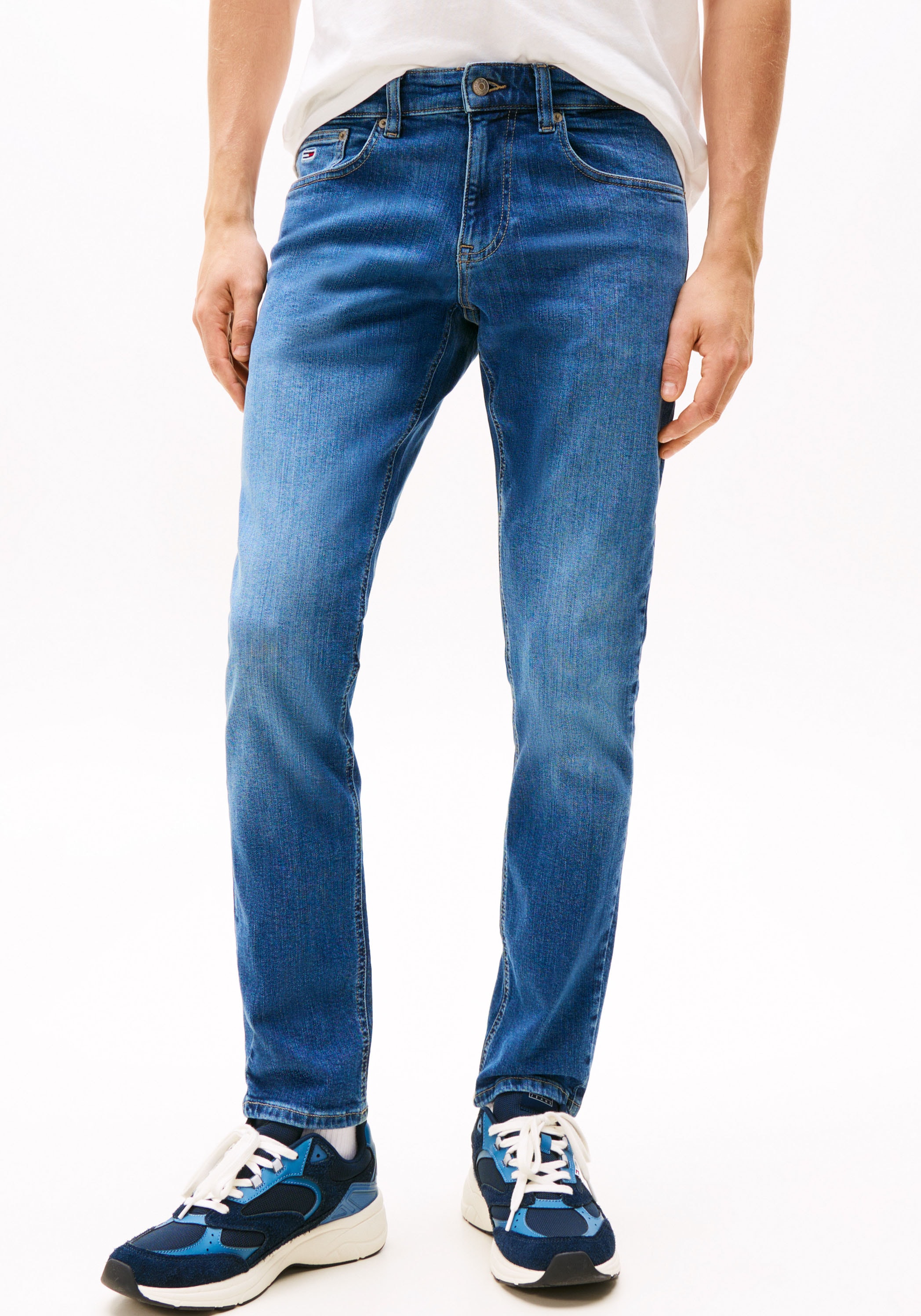 Tommy Jeans Slim-fit-Jeans "Scanton Slim" Slim‑Fit‑Jeans mit mittlerer Leib günstig online kaufen