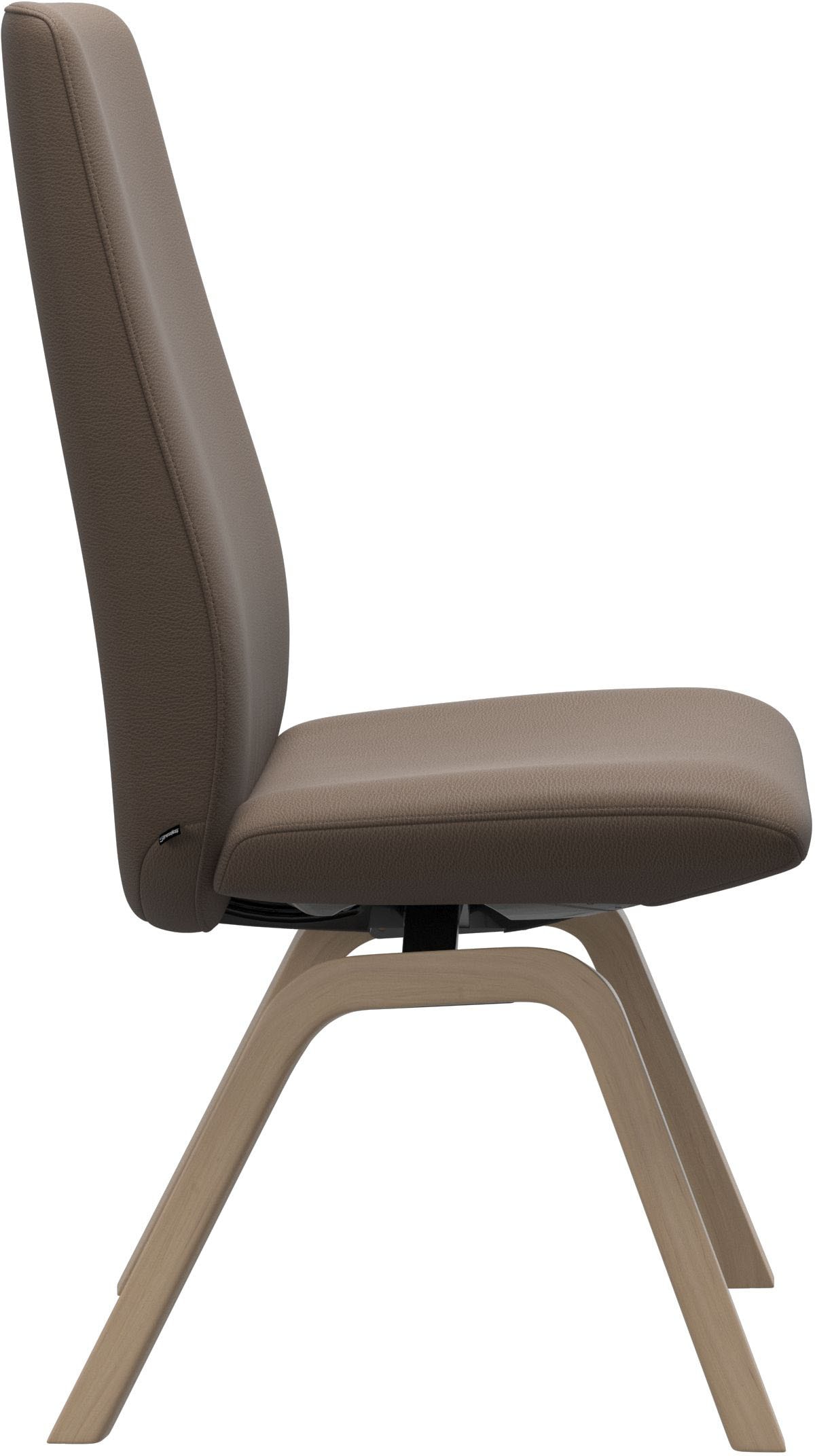 Stressless® Polsterstuhl »Laurel«, Leder BATICK, High Back, Größe L, mit schräggestellten Beinen in Schwarz
