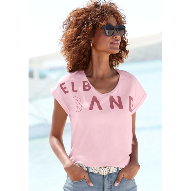 Elbsand T-Shirt, aus weichem Jersey, sportlich und bequem online kaufen |  BAUR