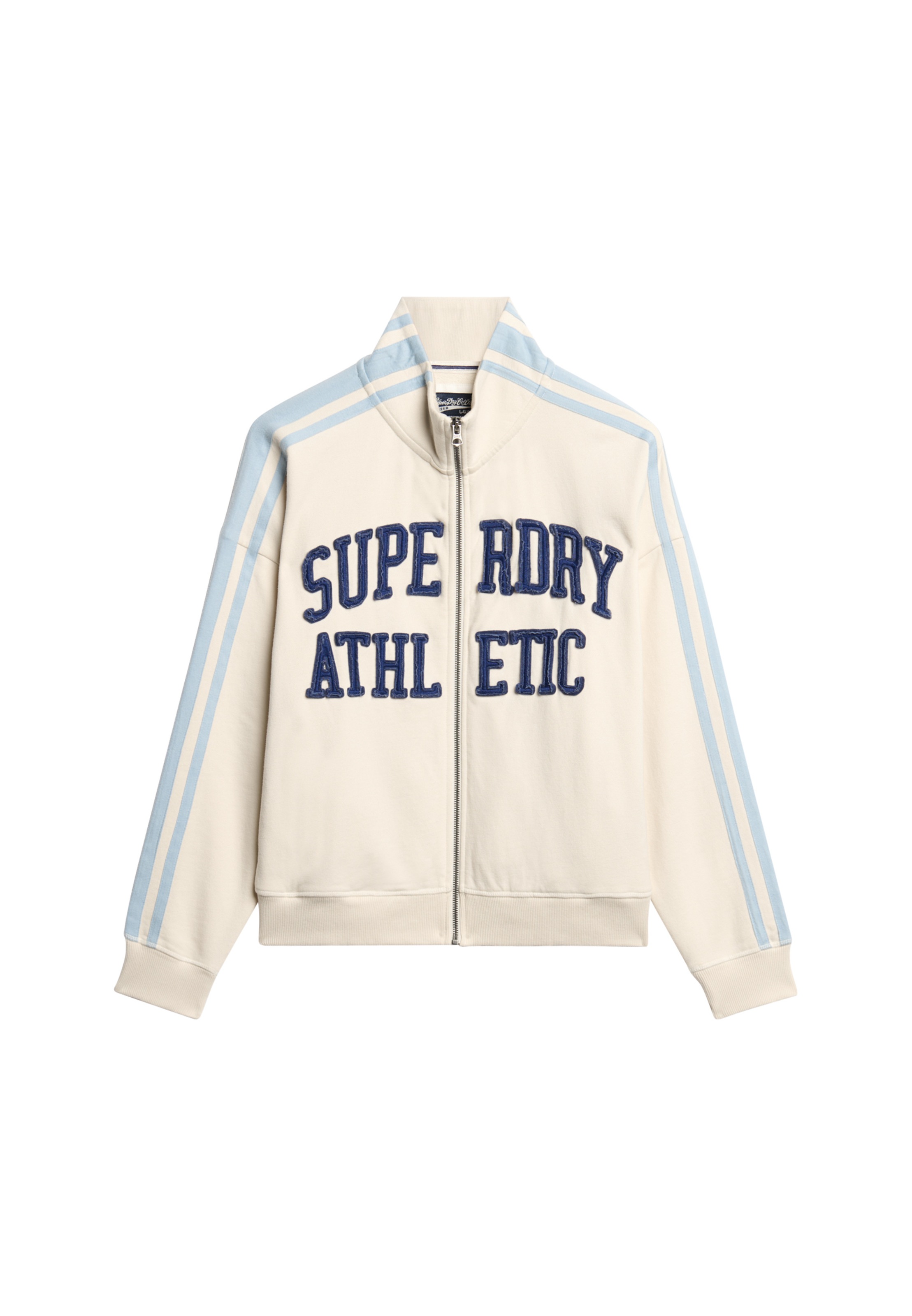 Superdry Sweatjacke »ATHLETIC APPLQ LOOSE ZIP TRACK«, mit hochwertiger Front-Applikation