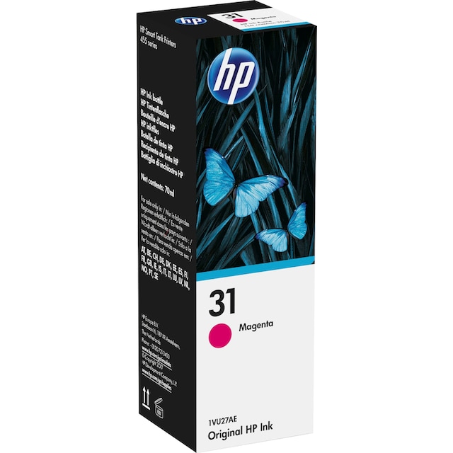 | St.) Friday (1 Black 70 Magenta ml«, Original HP, für Nachfülltinte HP Tintenflasche, »31 BAUR