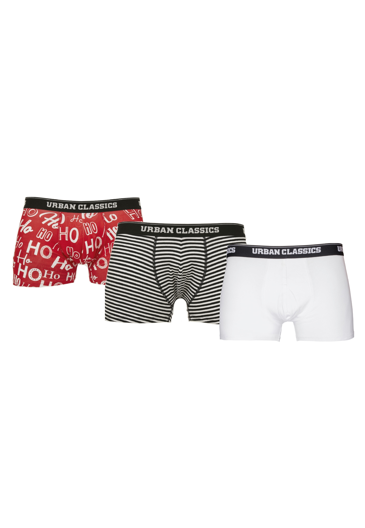 Boxershorts »Urban Classics Männer Boxer Shorts 3-Pack«, (1 St.)