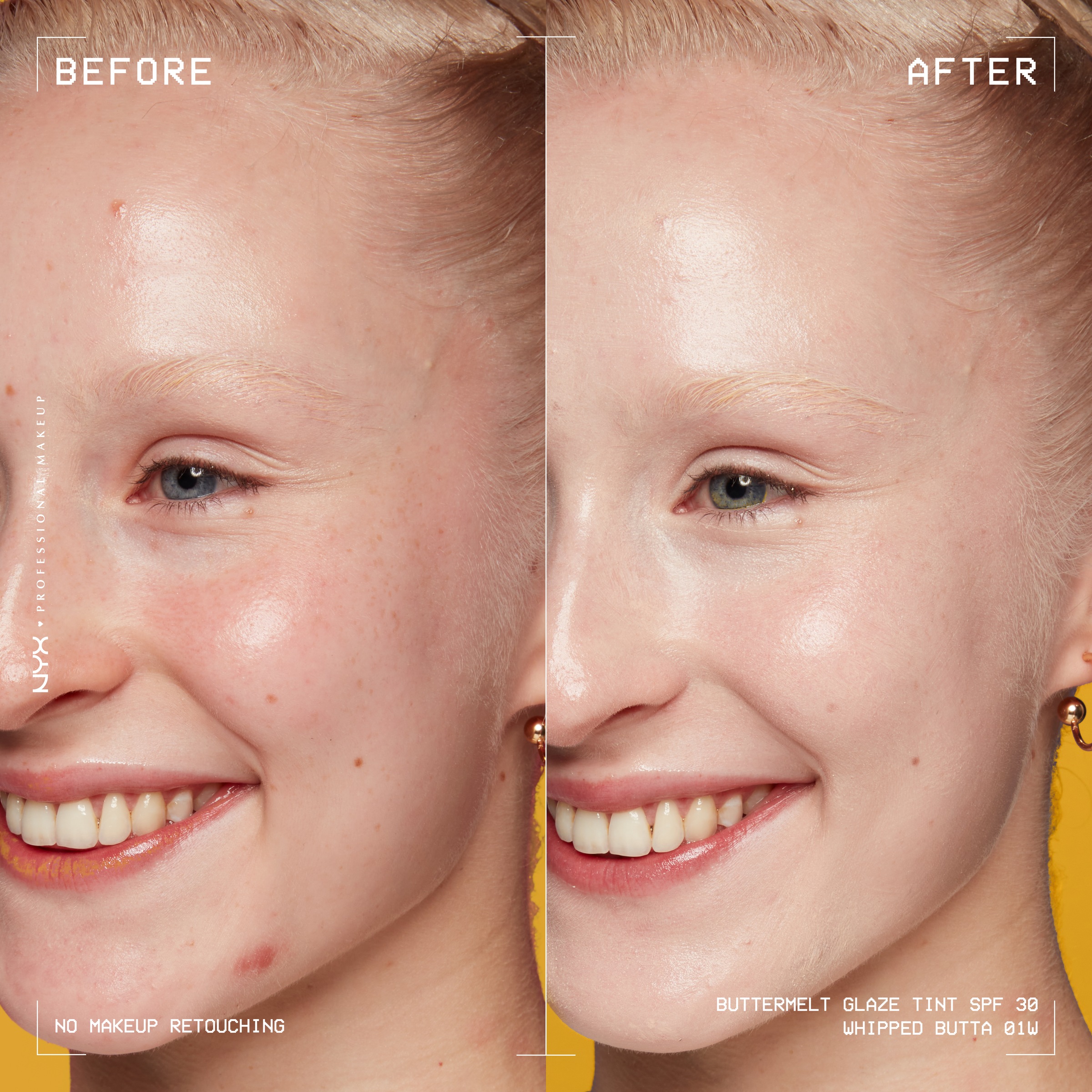 NYX Foundation »NYX Professional Makeup Buttermelt Glaze Foundation LSF 30«