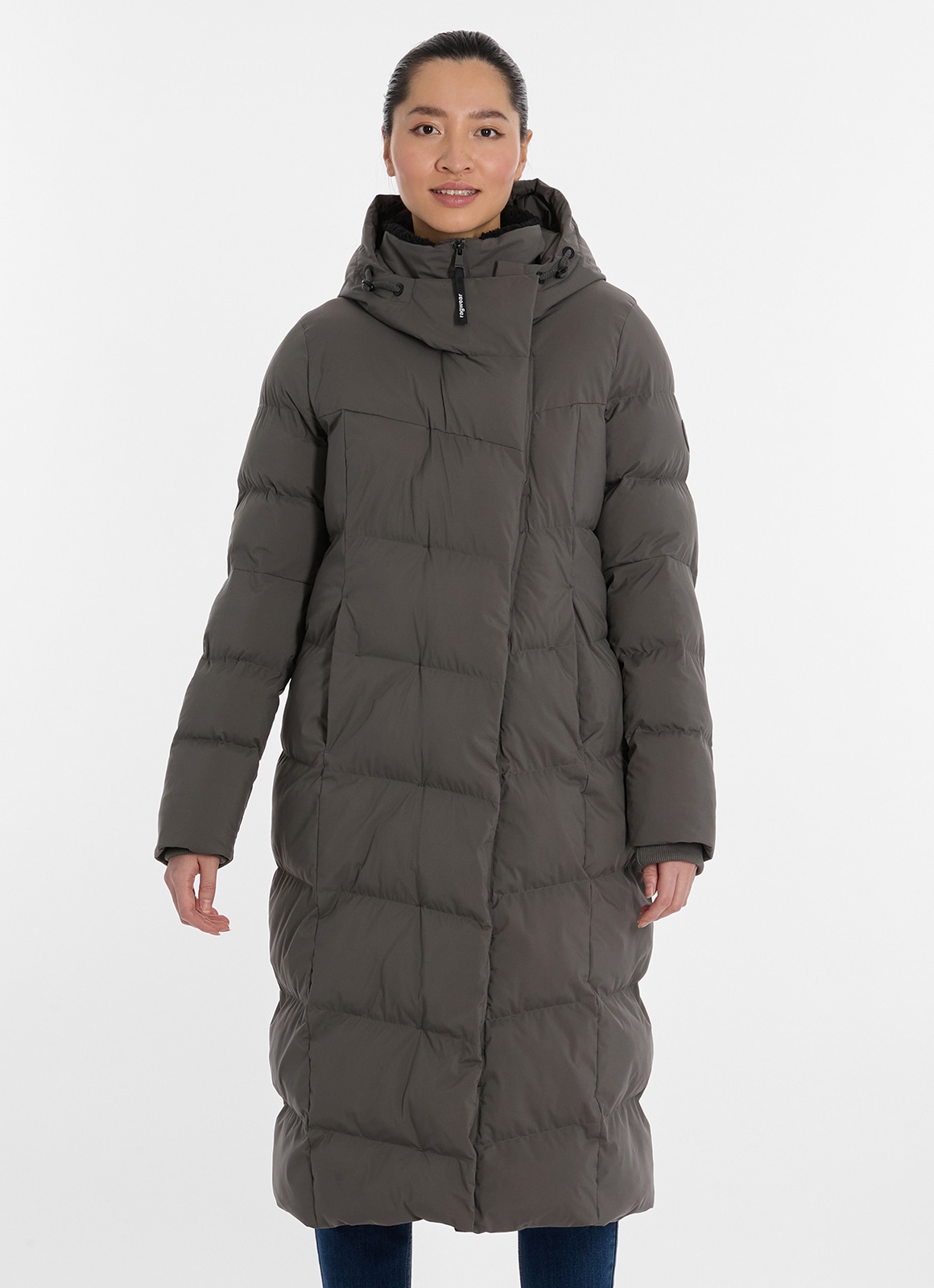Ragwear Steppmantel "PAVLA LONG", verdeckter Reißverschluss günstig online kaufen