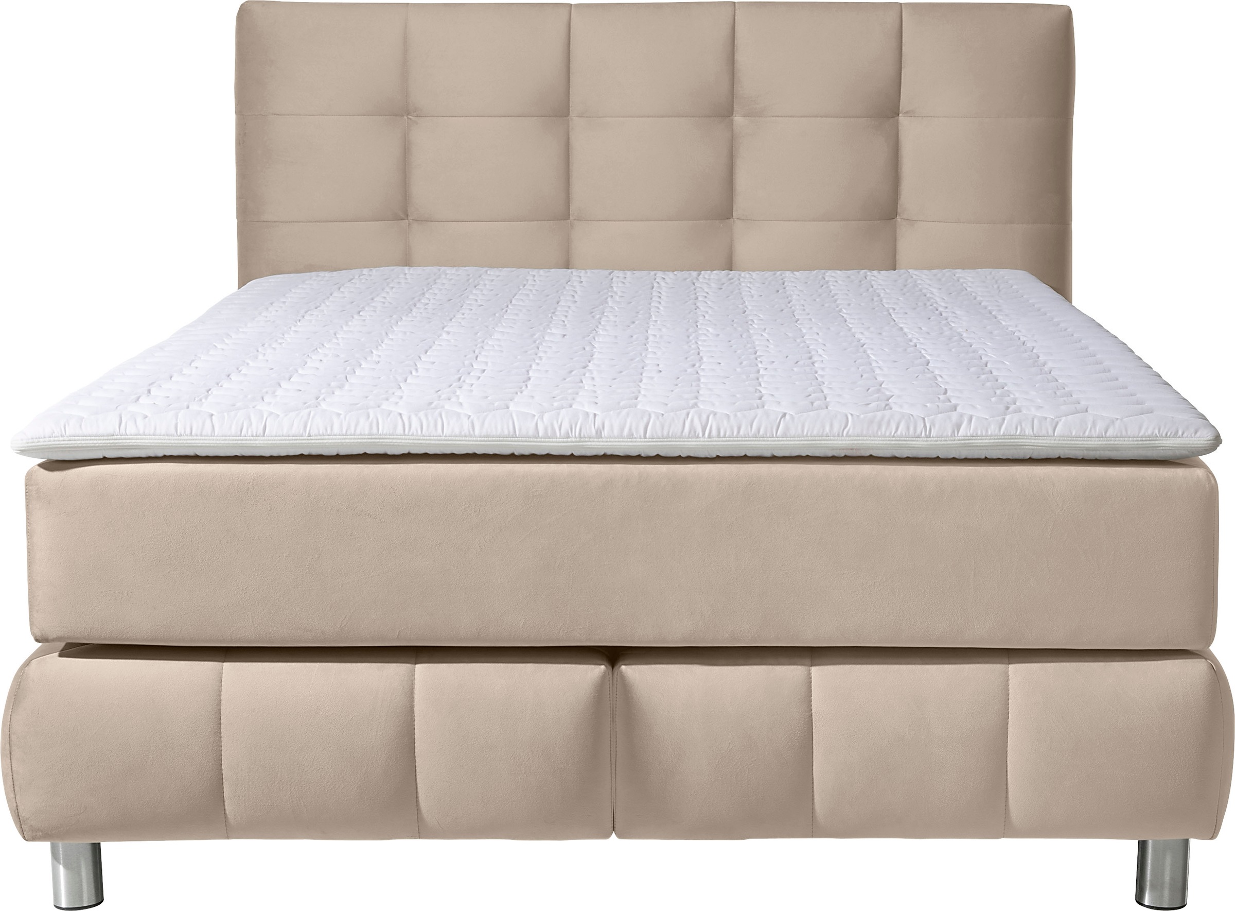 andas Boxspringbett »Salo«, incl. Topper, 6 Breiten, 2 Härtegrade, TFK auch in Härtegrad 4