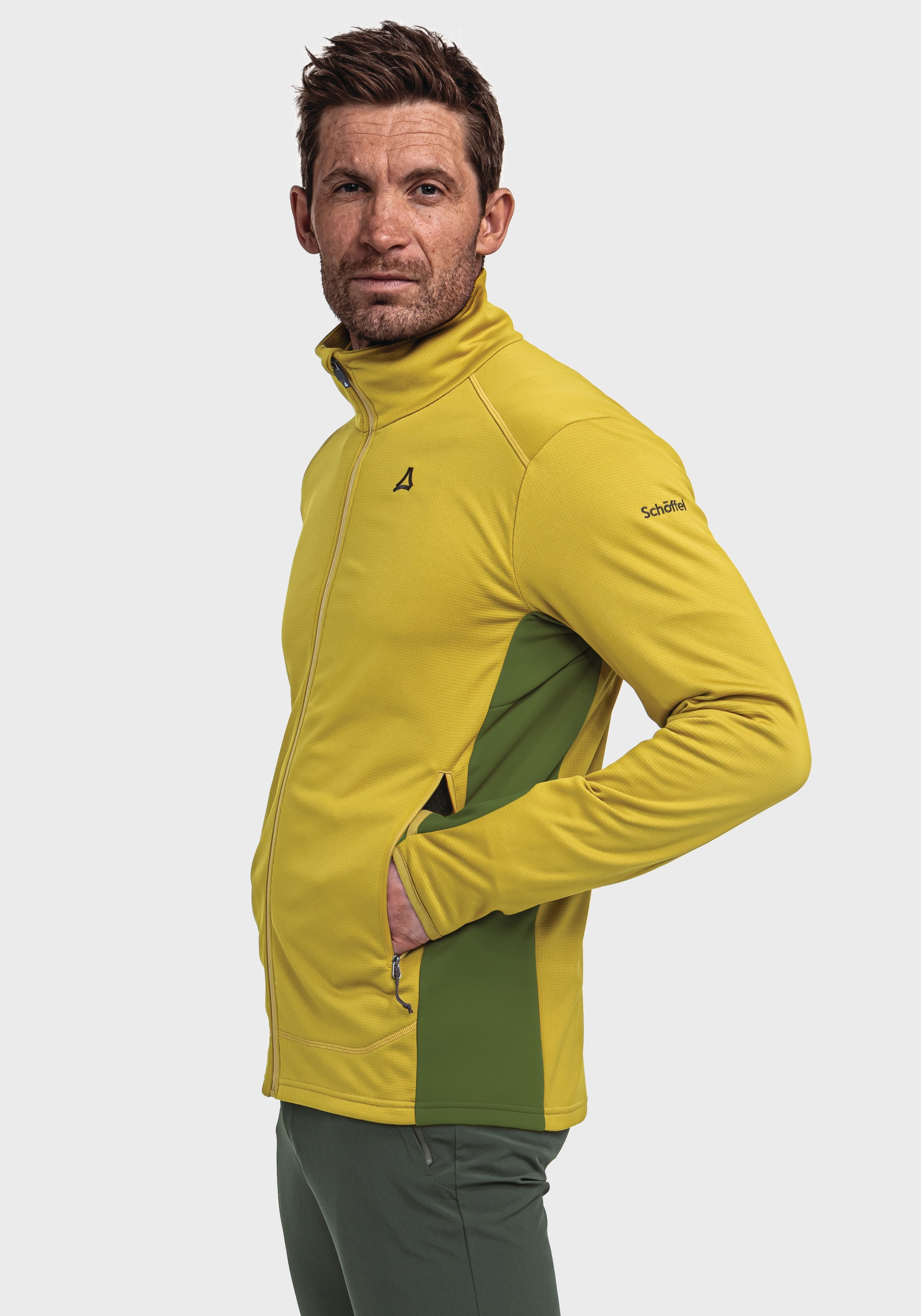 Schöffel Fleecejacke »Hiking Fleece Jk Style Milagle MNS«, ohne Kapuze