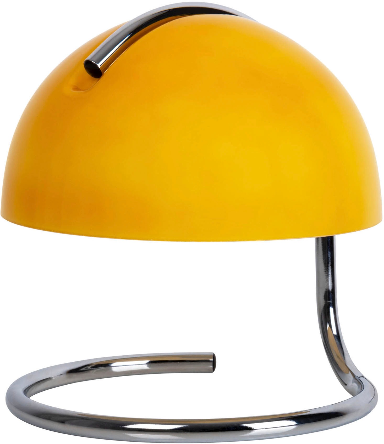 näve Tischleuchte »Burano«, 1 flammig, Leuchtmittel E27 | ohne Leuchtmittel, halbkugelförmiger Glasschirm, 1x E27, Zuleitung schwarz 150cm