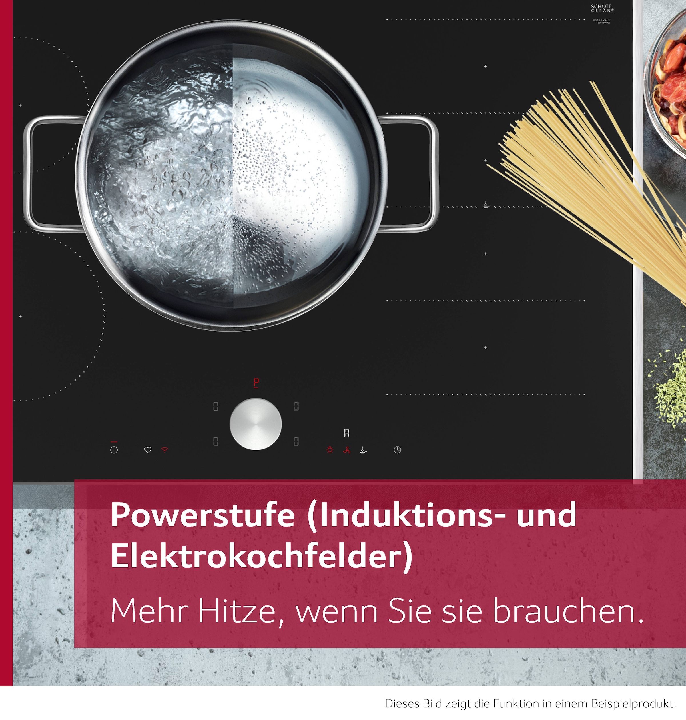 NEFF Induktions-Kochfeld »T58FHW1L0« Twist Touch® Steuerung per Fingerdreh und große Induktionszone