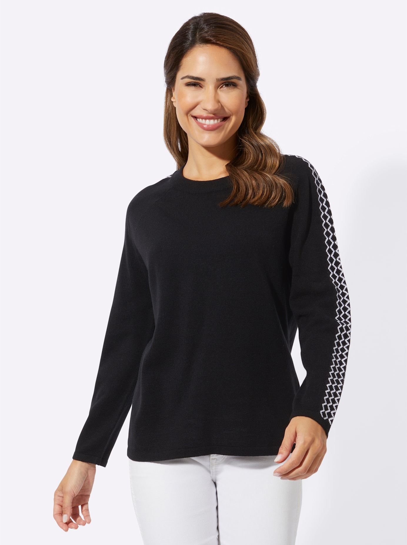 Classic Basics Strickpullover "Rundhals-Pullover" günstig online kaufen