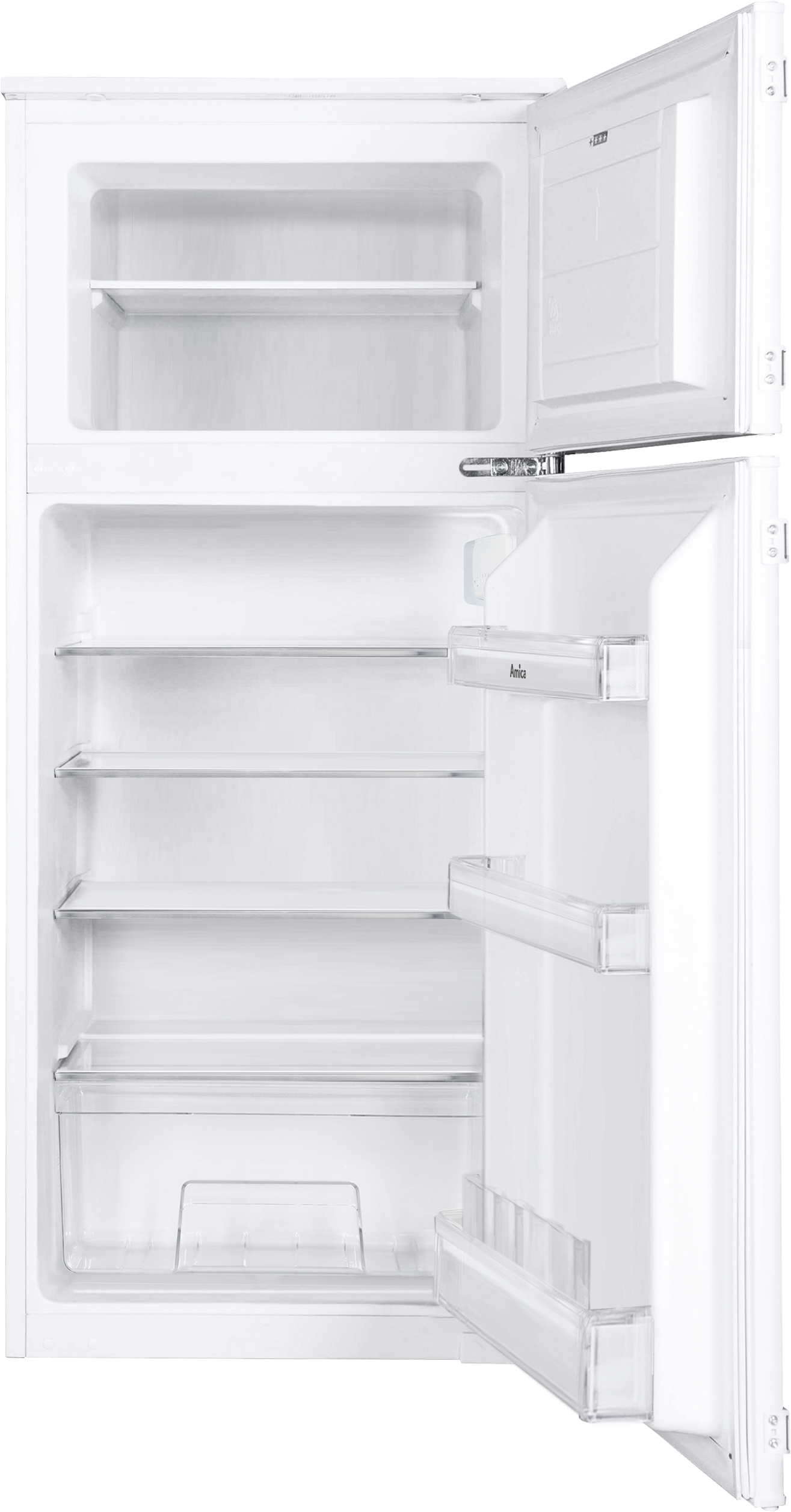 Amica Einbaukühlgefrierkombination »EDTS 372 911« 122,1 cm hoch 54 cm breit elektronische Steuerung