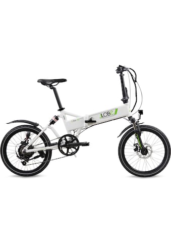 E-Bike »City III weiß«, 7 Gang, Shimano, Heckmotor 250 W