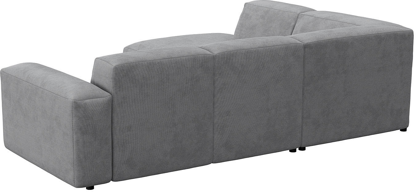 FLEXLUX Ecksofa »Lucera, super bequem durch hochwertigen Sitzaufbau mit Kaltschaum«, modern & anschmiegsam, L-Form, Designsofa
