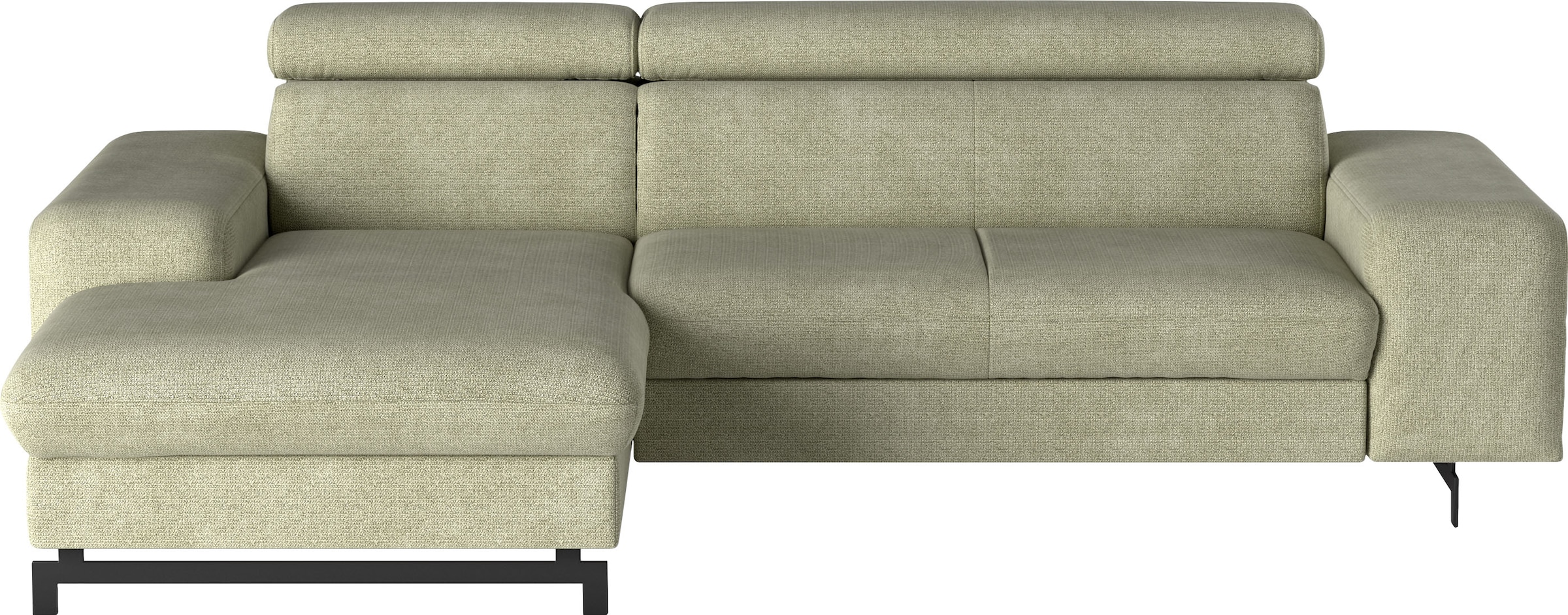 COTTA Ecksofa »Emma L-Form«, mit Kopfteilverstellung, wahlweise mit Bettfunktion & Bettkasten