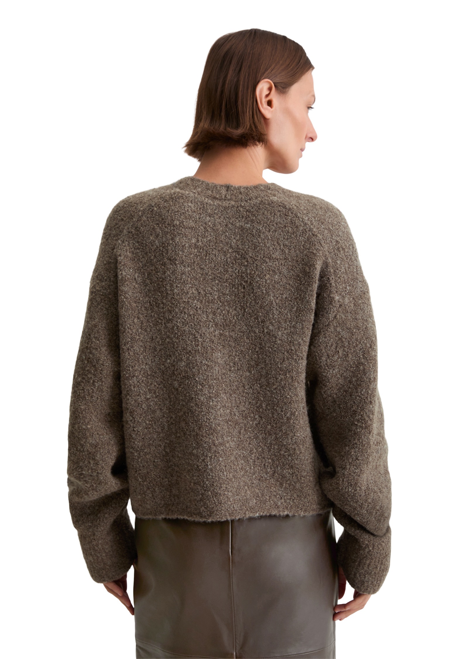 Marc O'Polo Cardigan »aus Schurwolle-Alpakawolle-Mix«