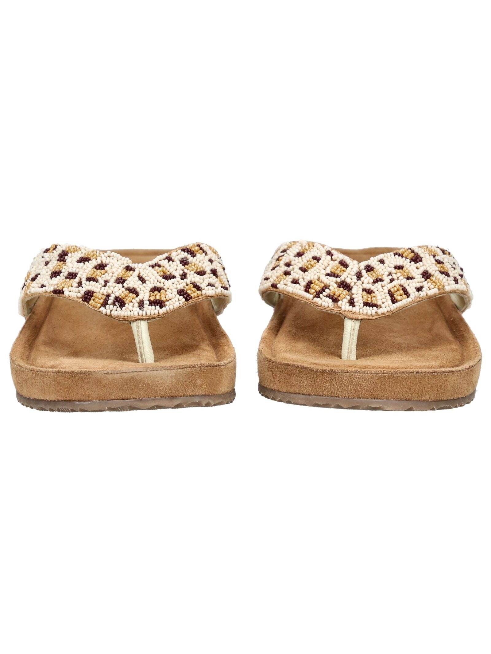 Lazamani Zehentrenner »Lazamani Pantoletten Leder/Textil«