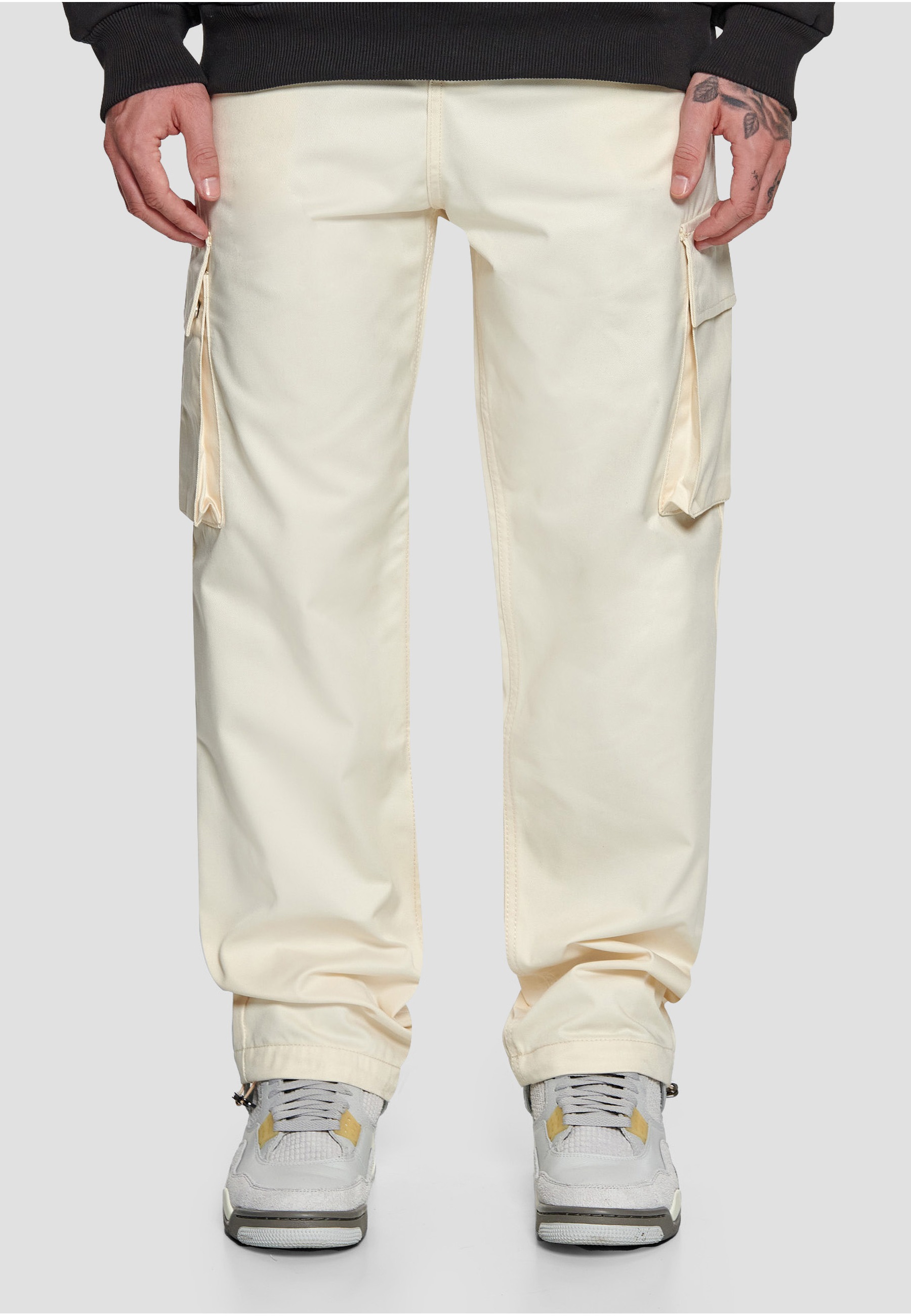 Dropsize Cargohose »Dropsize Herren Dropsize Single Cargo Pocket Workwear Pants«