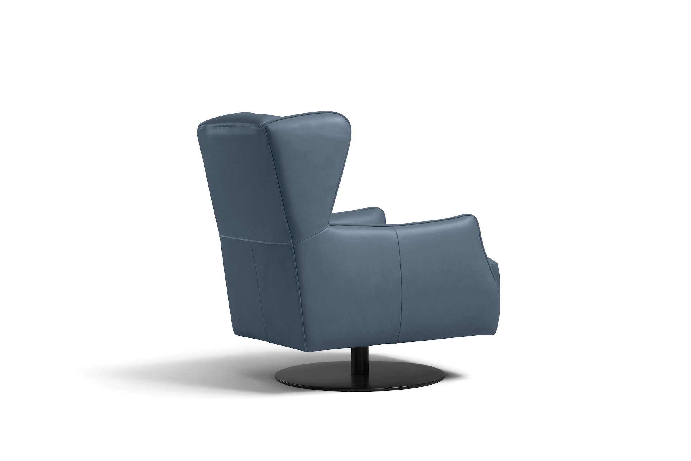 Egoitaliano Sessel »Randy Hochlehnsessel, Designsessel, Clubsessel, Ohrensessel«, Drehsessel, Relaxsessel, kompakte Stellmaße, bequem