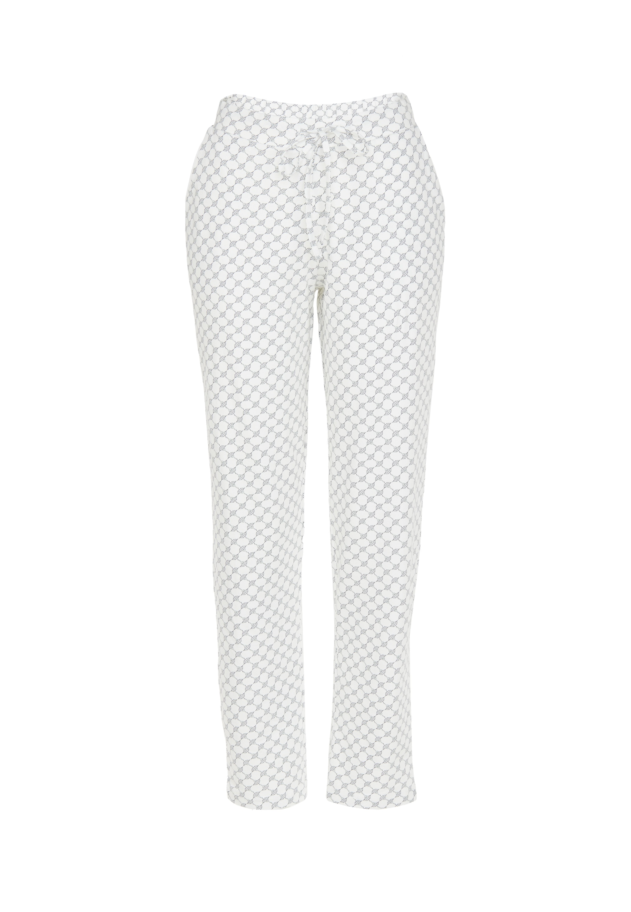 JOOP Pyjamahose "Cosy" mit Tunnelzug und Bindeband, Cornflower-Allover günstig online kaufen