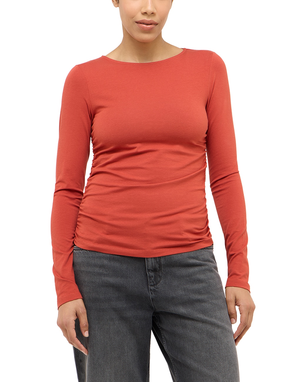 MUSTANG Langarmshirt "Damen Style Ambrose" günstig online kaufen