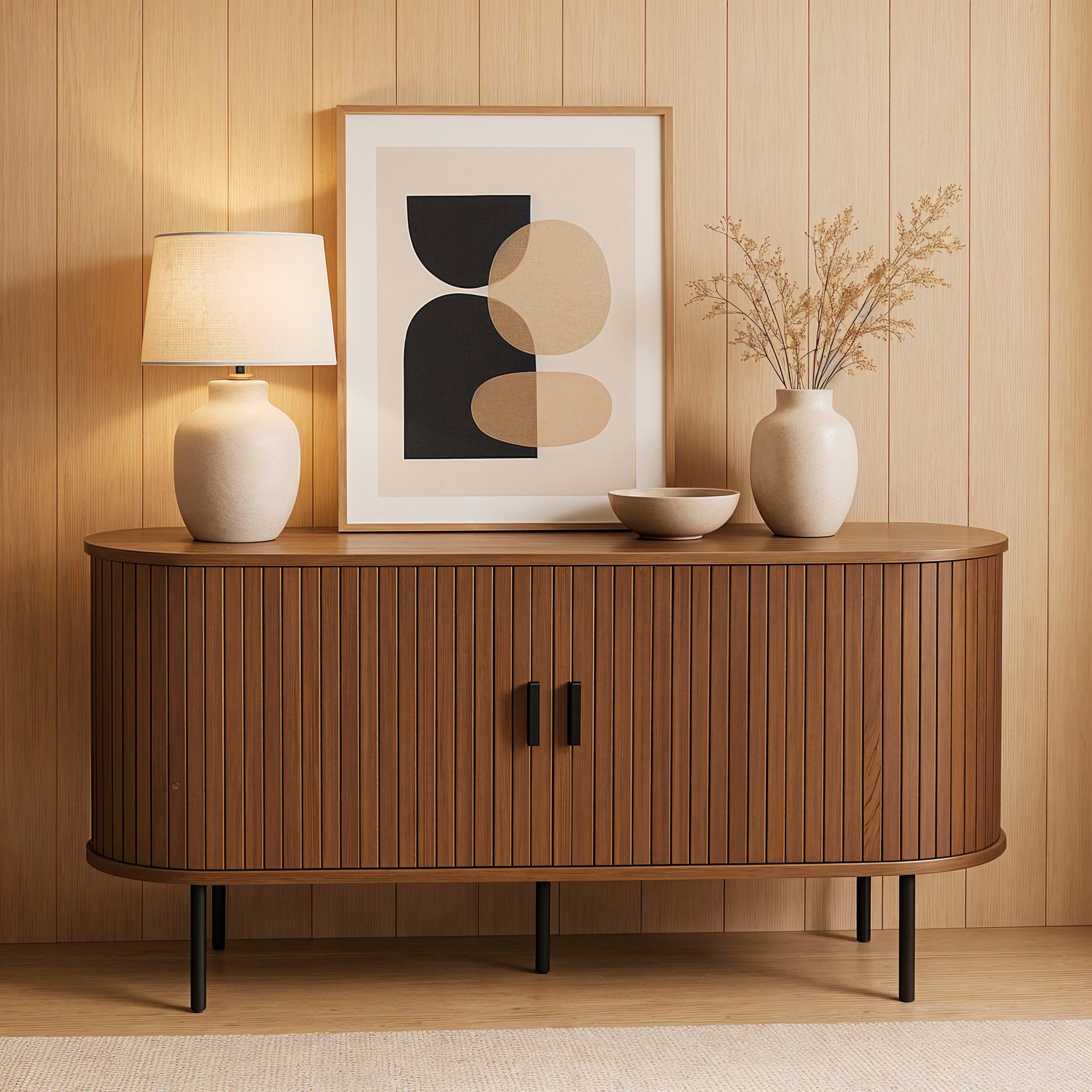 Möbilia Sideboard 2 Schiebetüren günstig online kaufen