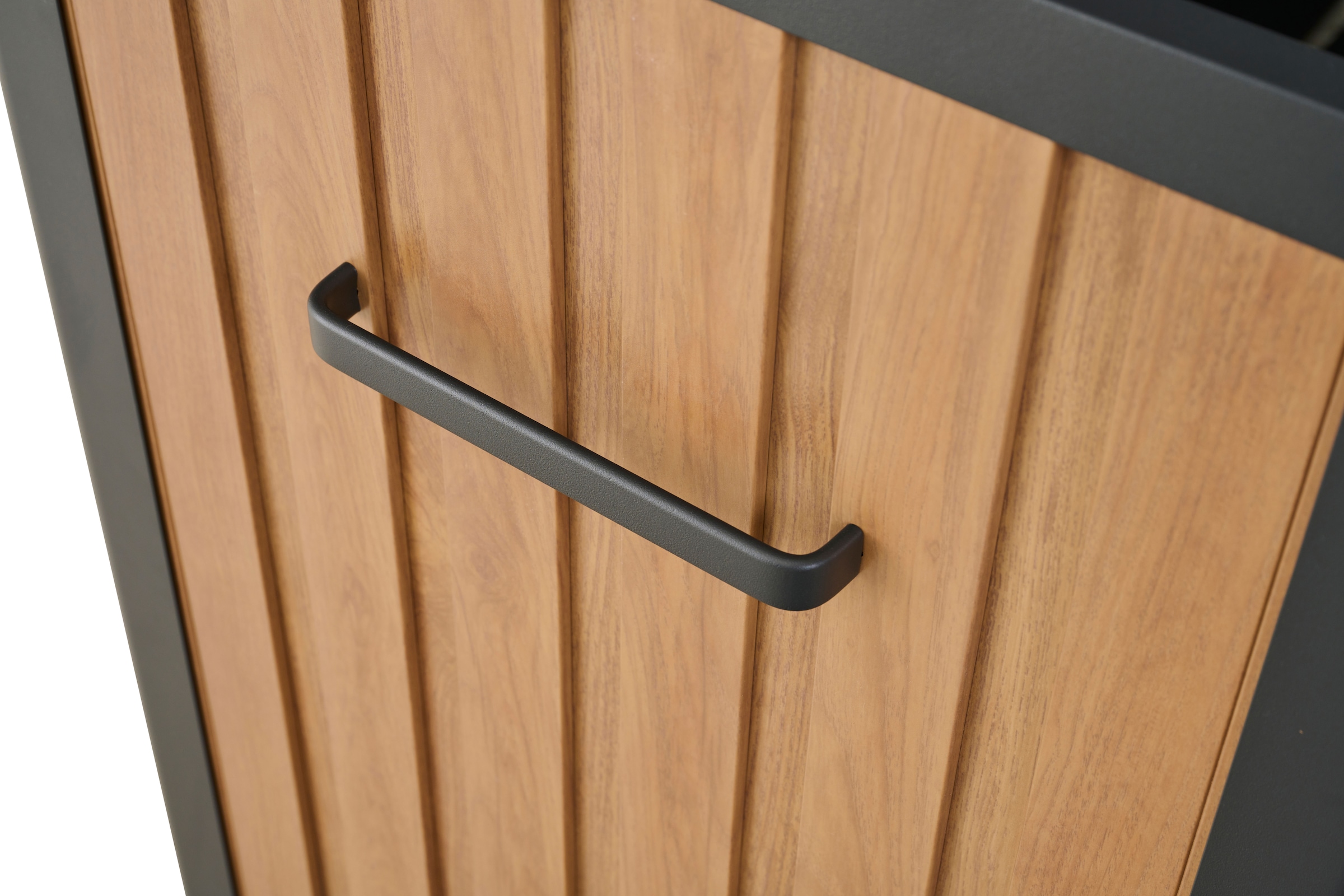 Siena Garden Kissenbox Gestell aus Aluminium, 135x59x75cm woodlook