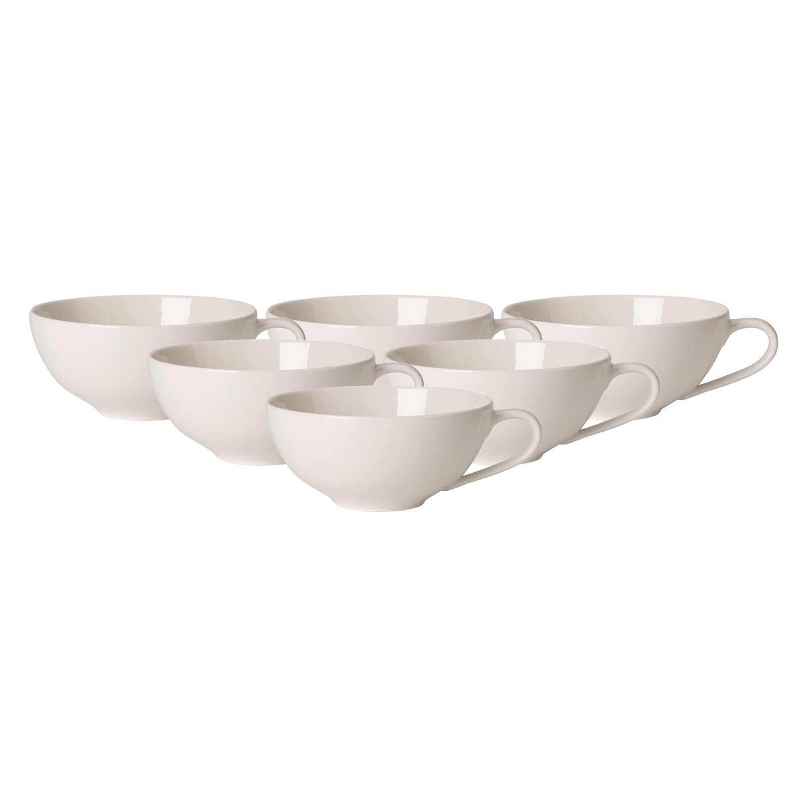 Villeroy & Boch Tasse "Teetassen For Me 110 ml 6er Set weiß" günstig online kaufen