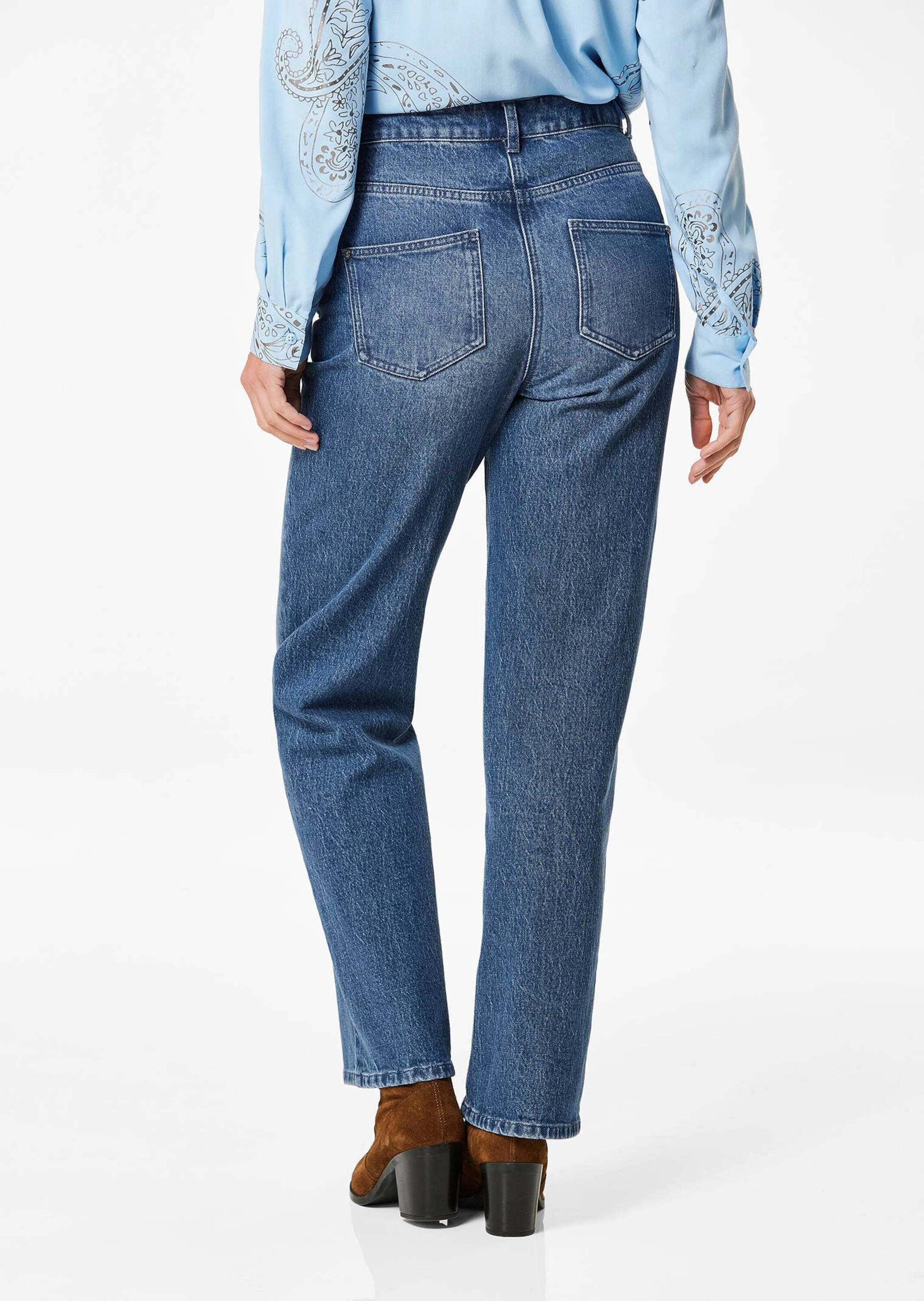 GOLDNER Stretch-Hose »Kurzgröße Jeans«