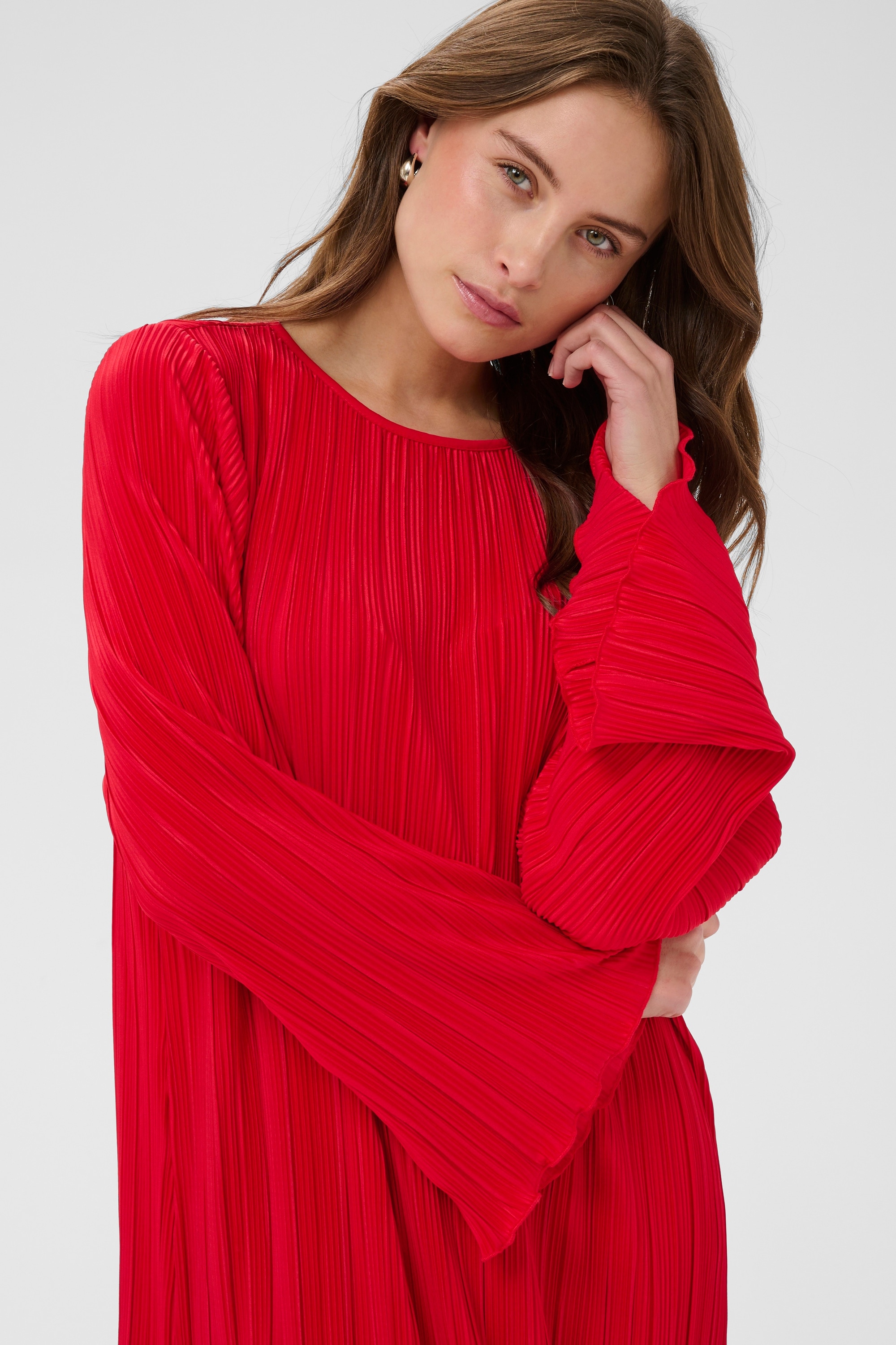 Saint Tropez Midikleid »Damen Kleid ZuniSZ«