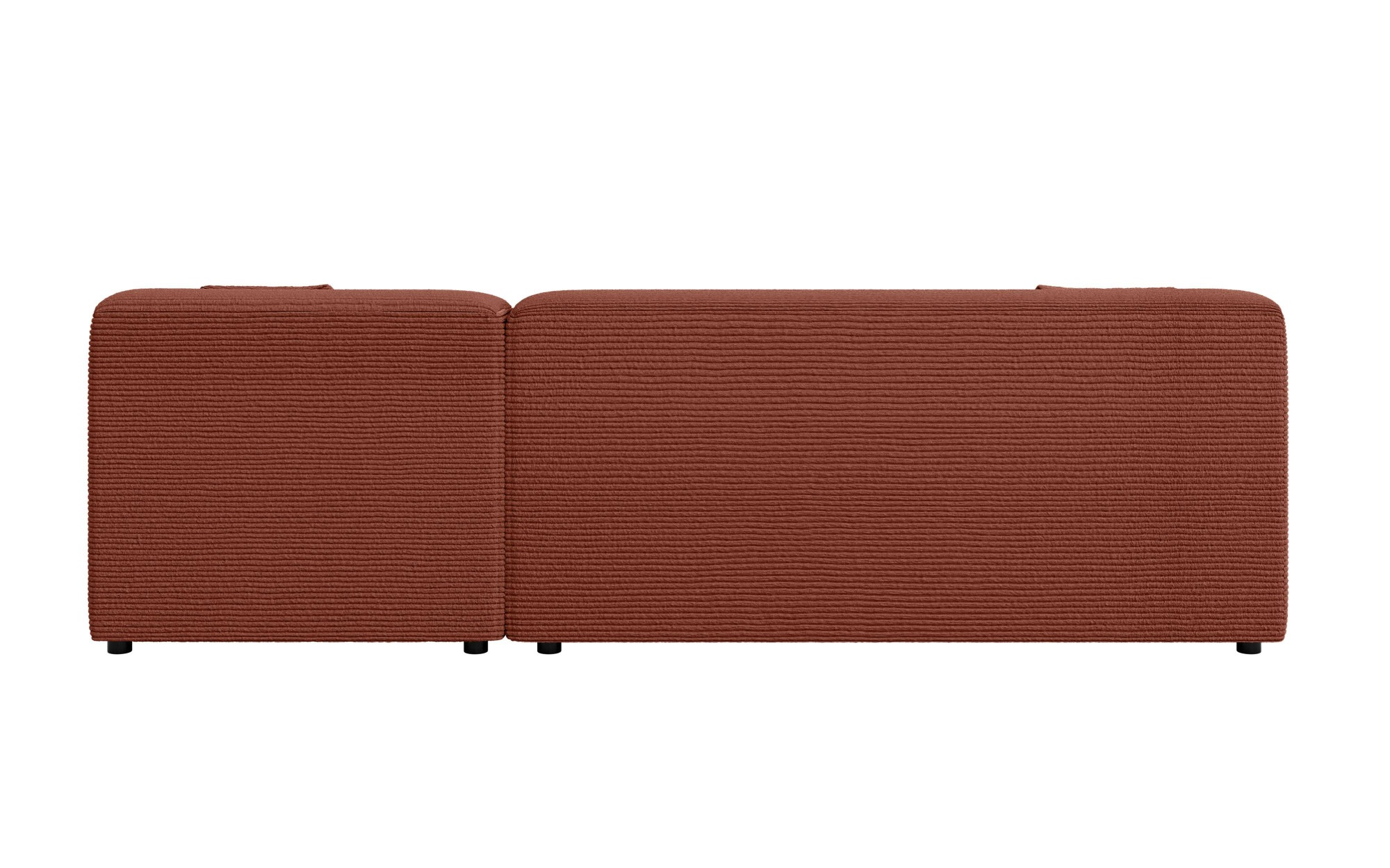 Home affaire Ecksofa »LILLIANA Designsofa, L-Form mit Recamiere rechts/links bestellbar«, L-Form mit Wellenunterfederung, Maße B/T/H: 256/160/76 cm