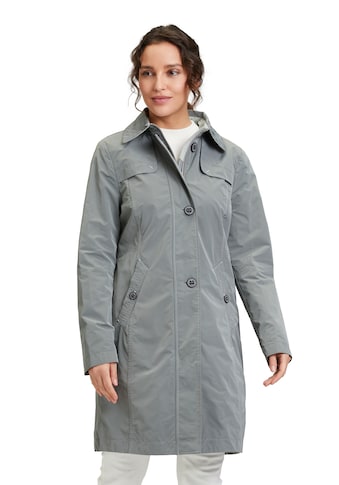 Trenchcoat, mit Knopfleiste