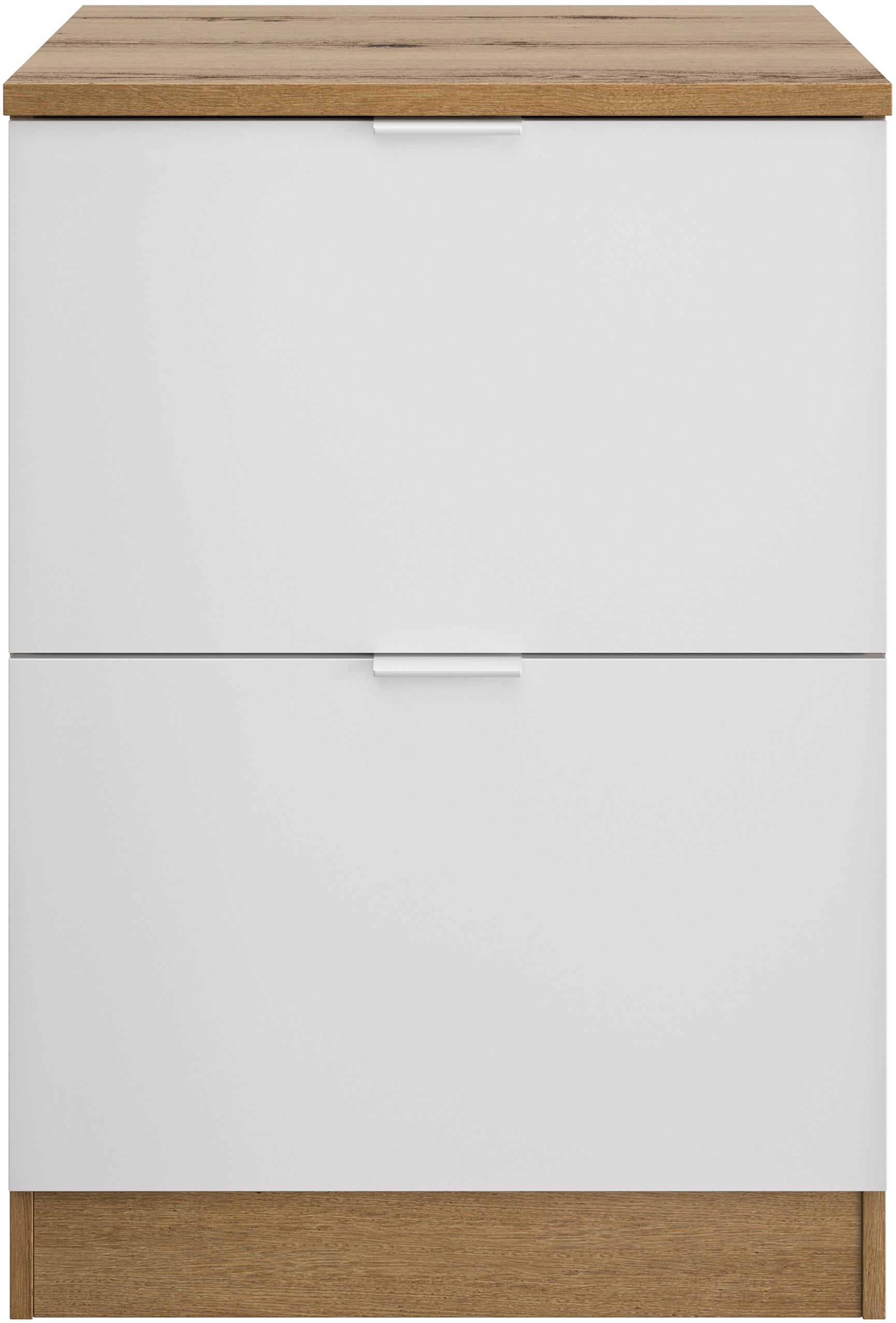 Gami Schrankmodule "Eden Küche Topfschrank B.60 2 Auszügen", Topfschrank mi günstig online kaufen