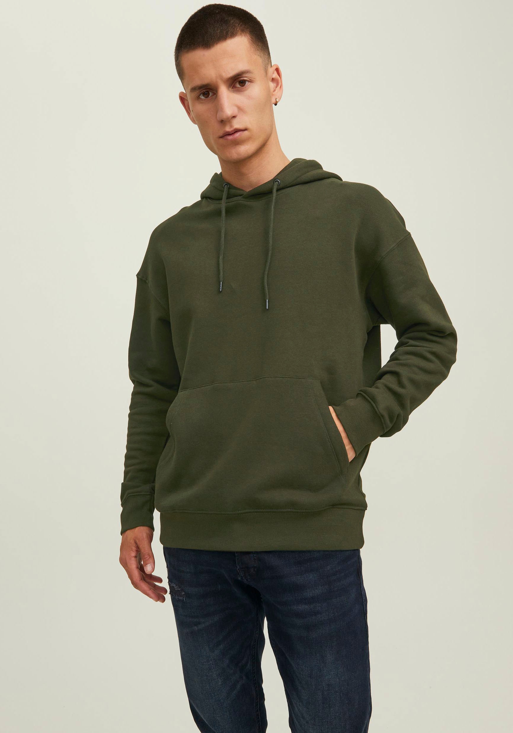 Jack & Jones Kapuzensweatshirt "STAR BASIC SWEAT HOOD"