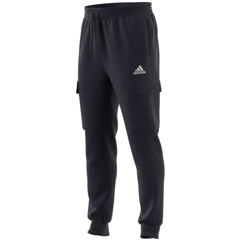 adidas Sportswear Sporthose »ESSENTIALS FLEECE REGULAR TAPERED CARGOHOSE«, (1 tlg.)