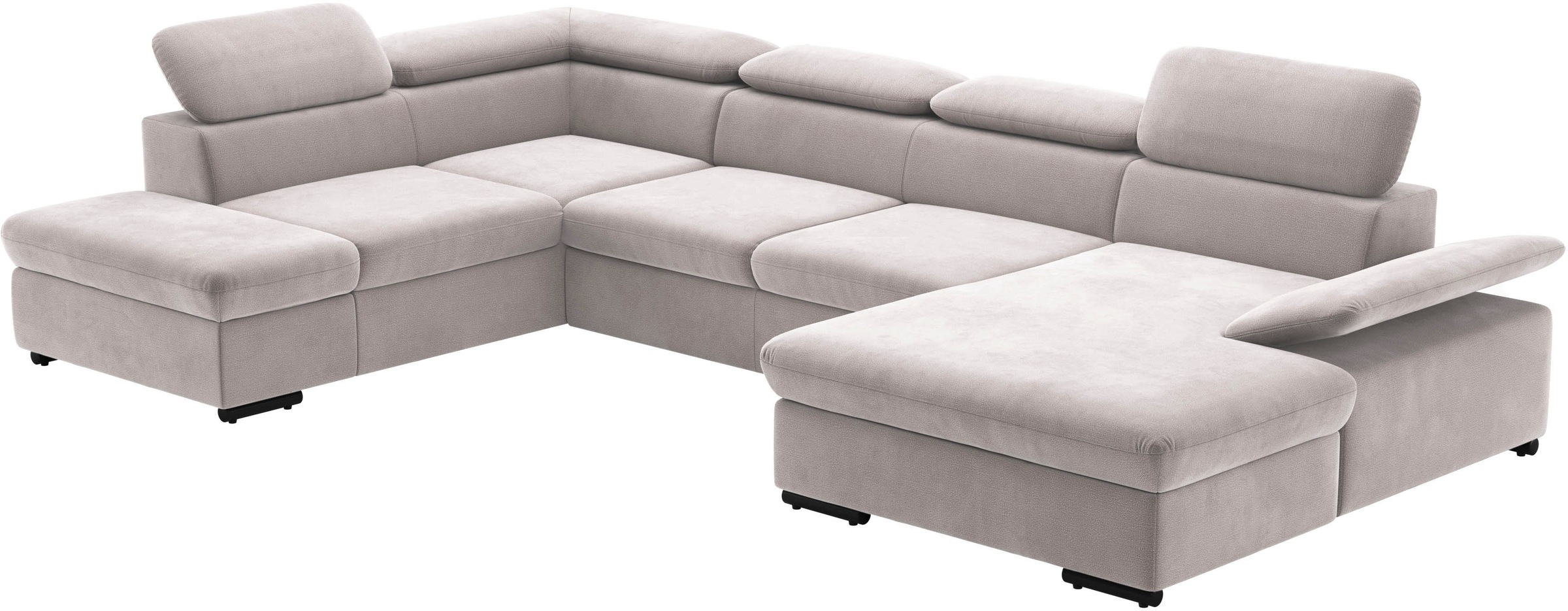sit&more Wohnlandschaft »Alcudia U-Form«, wahlweise mit Bettfunktion