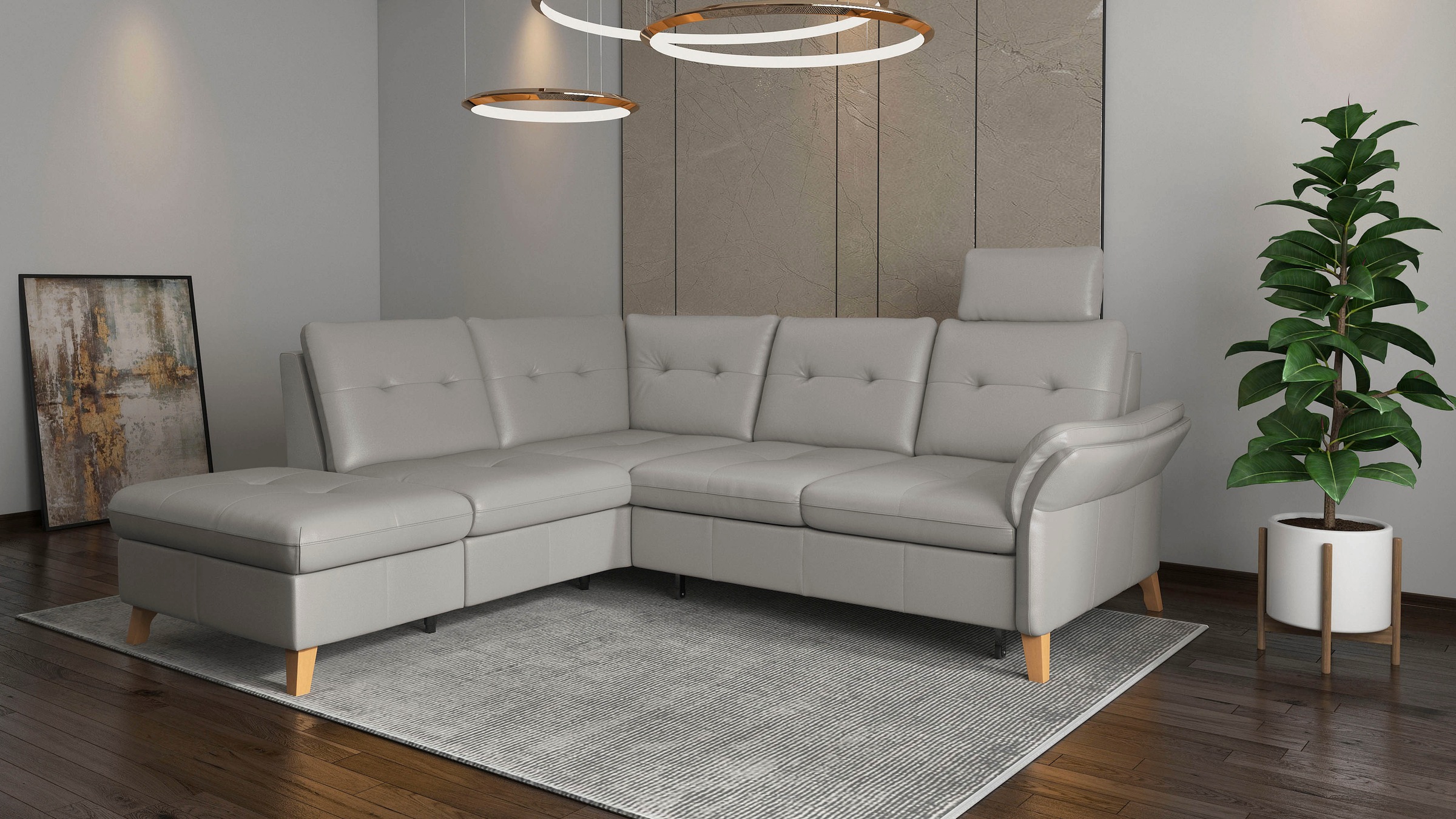 sit&more Ecksofa "Göteborg" inkl. Sitztiefenverstellung, wahlweise mit Bett günstig online kaufen