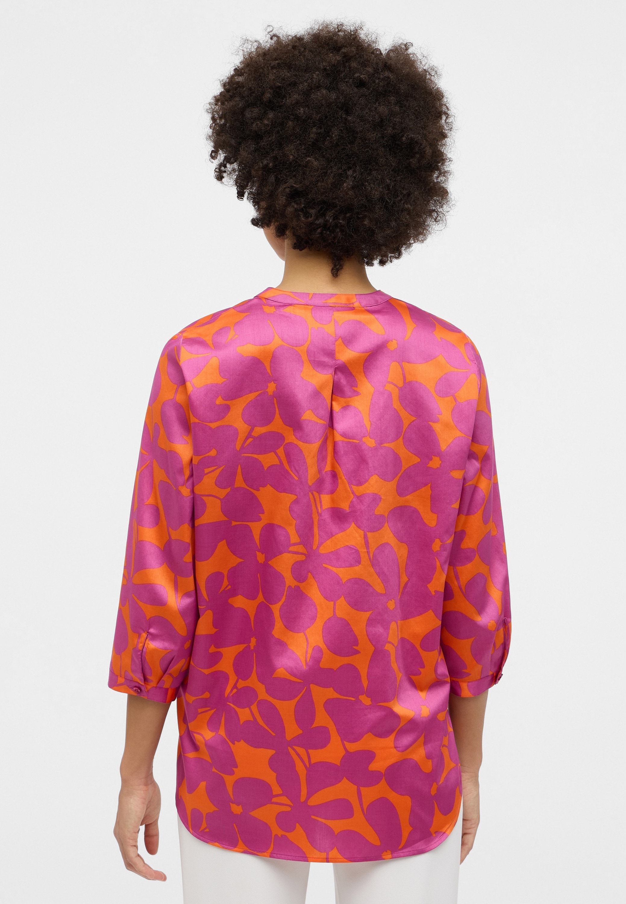 Eterna Longbluse »LOOSE FIT«, EASY IRON (bügelleicht)