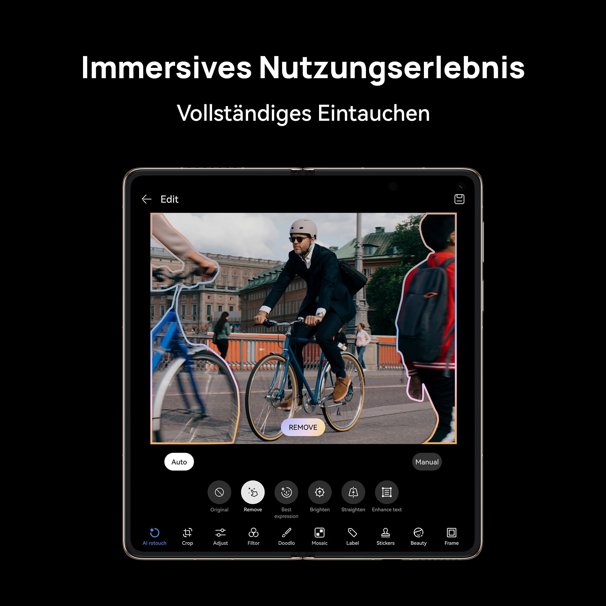 Huawei Smartphone »Mate X7« Rot