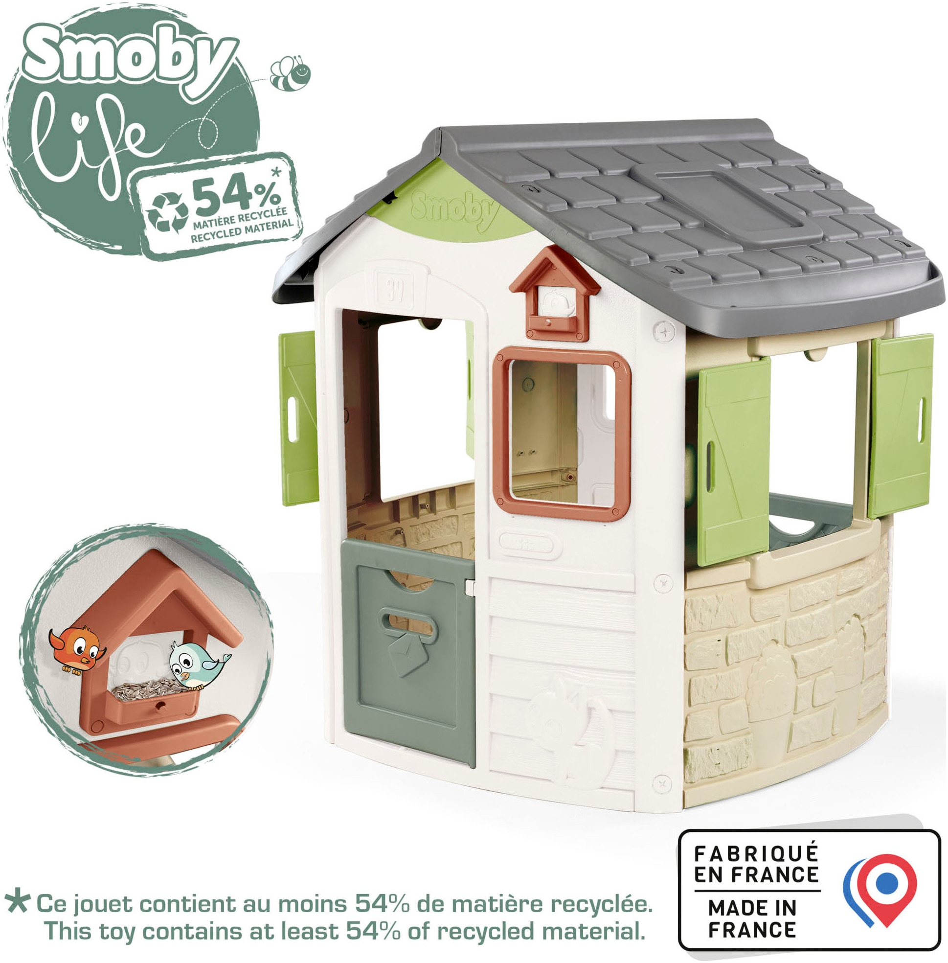 Smoby Spielhaus »Smoby Life, Jura Lodge«, Made in Europe